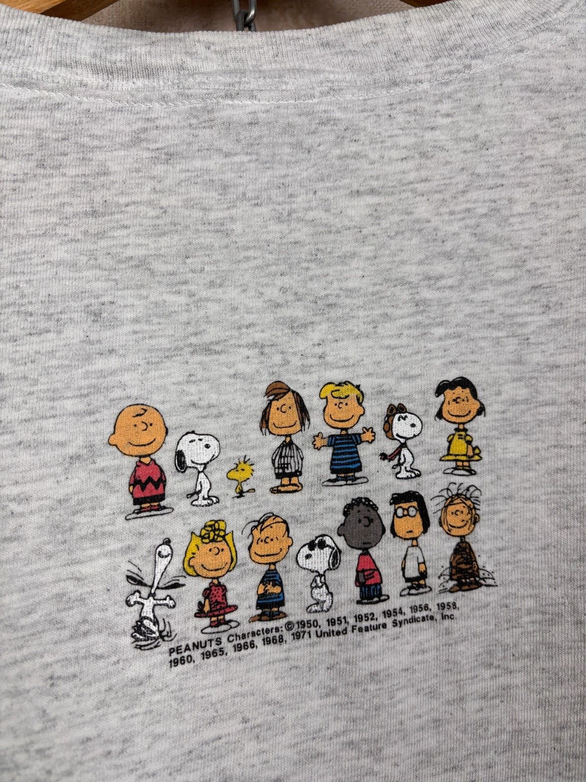 Delta Vintage Woodstock 1969 Peanuts T-shirt Single Stitch USA Size US XL / EU 56 / 4 - 19 Thumbnail