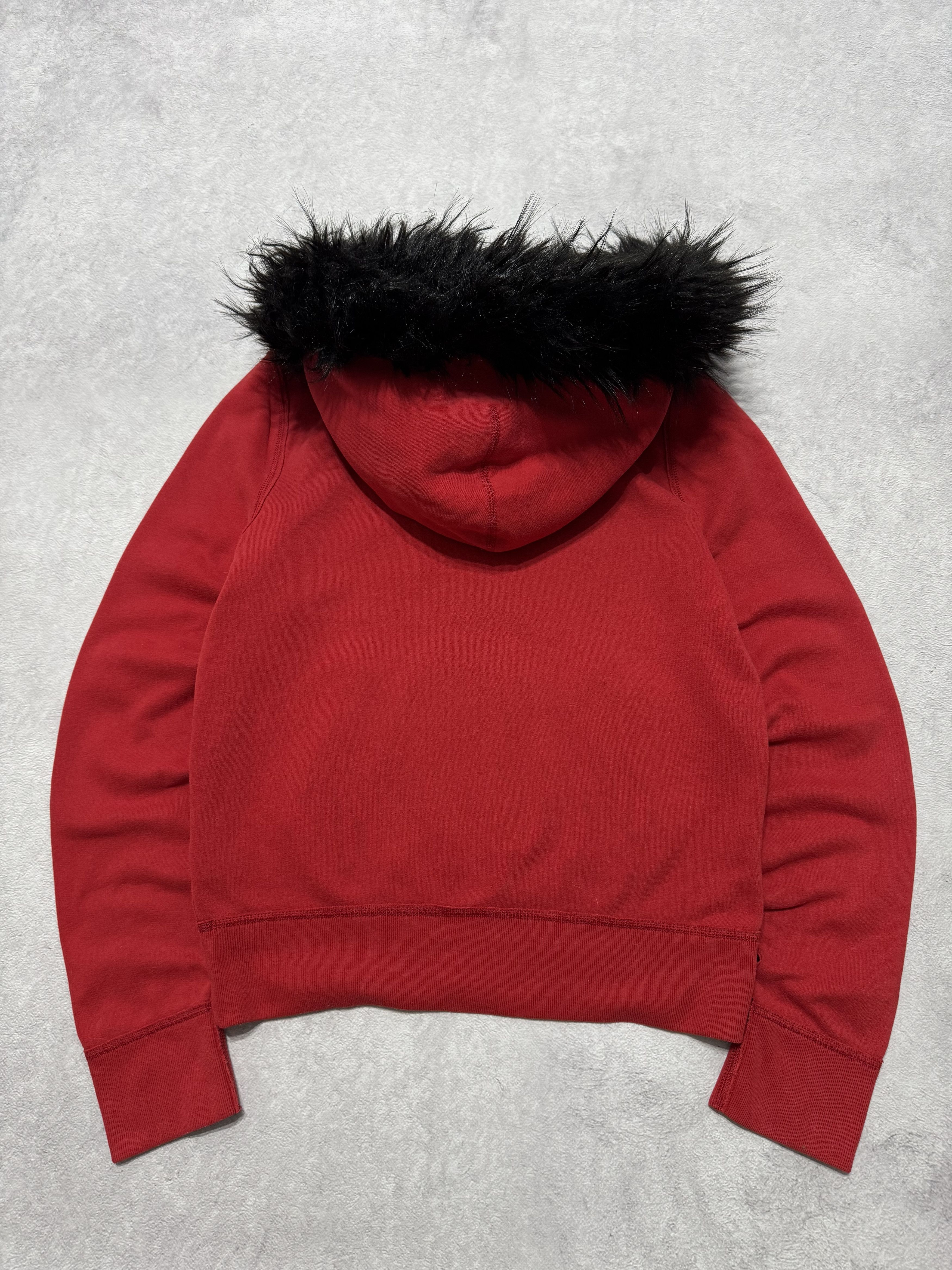Abercrombie & Fitch Abercrombie and Fitch Y2K Fur Hoodie Hysteric Glamour Style Size US M / EU 48-50 / 2 - 4 Thumbnail