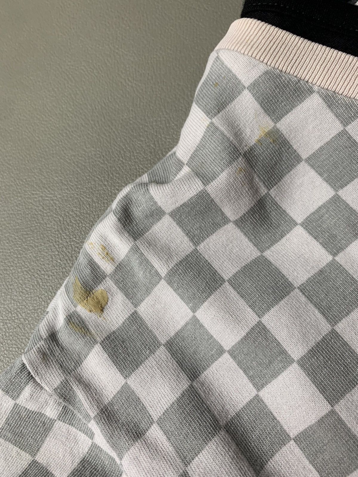 If Six Was Nine × Japanese Brand × Le Grande Bleu (L.G.B.) Generate Poem Checkerboard Tshirt Size US L / EU 52-54 / 3 - 7 Thumbnail