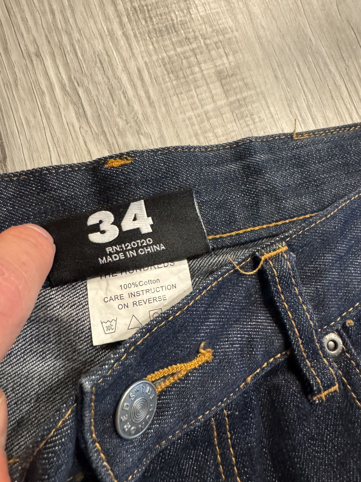 The Hundreds The Hundreds Denim Jeans Size US 34 / EU 50 - 10 Thumbnail