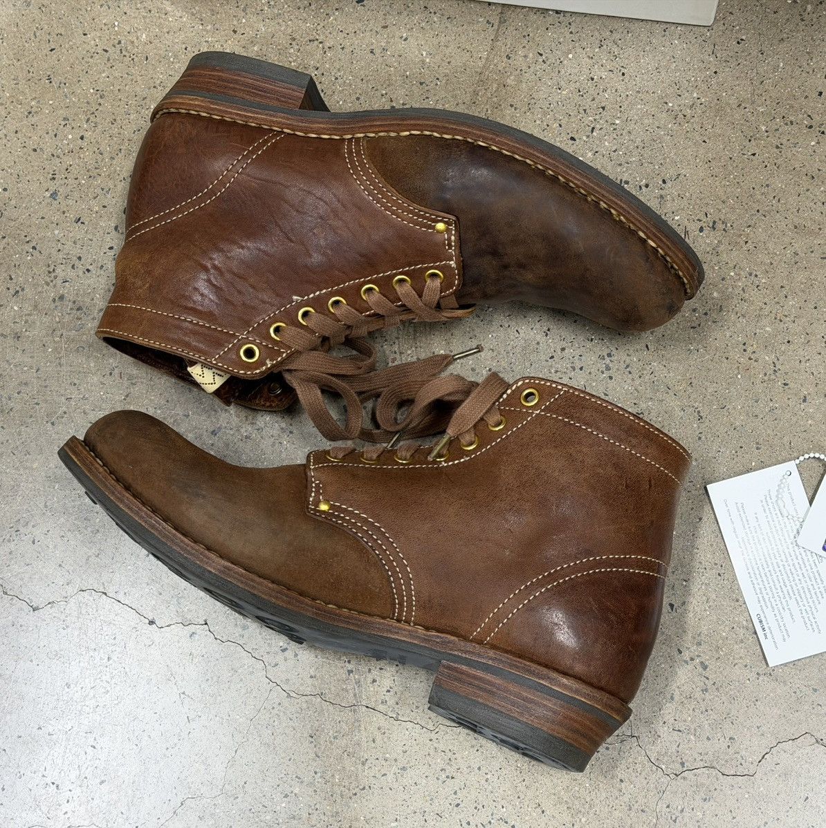 Visvim Visvim 19ss Brigadier Boots Folk Horsehide Size US 10.5 / EU 43-44 - 6 Thumbnail