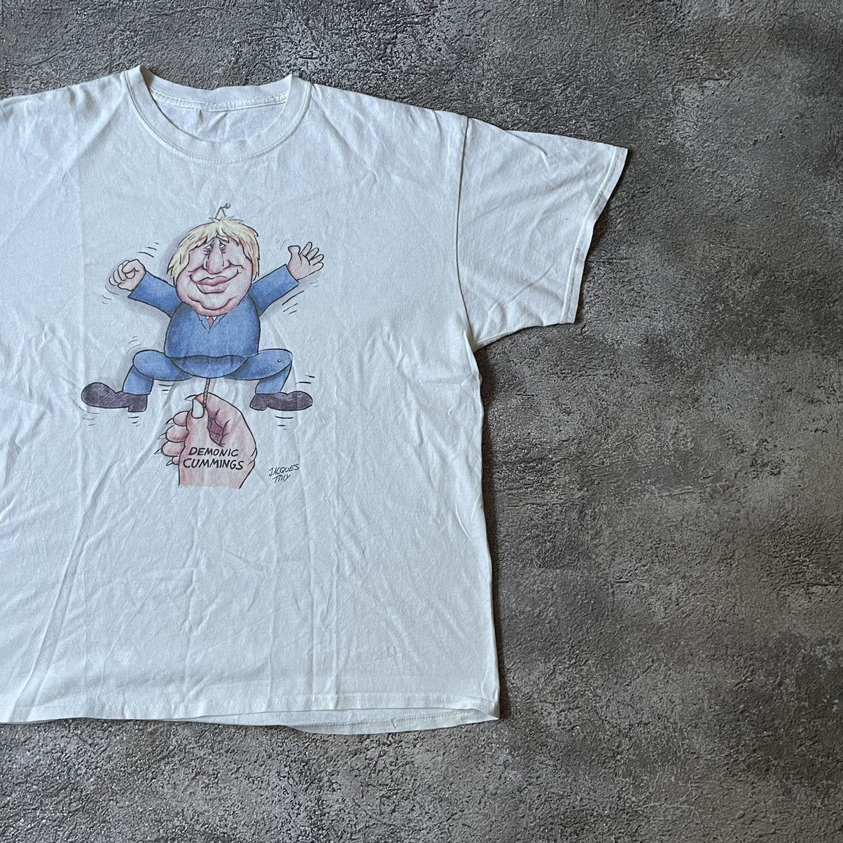Vintage Vintage Y2K ADULT TEE DONALD TRUMP DEMONIC XL Size US XL / EU 56 / 4 - 2 Thumbnail