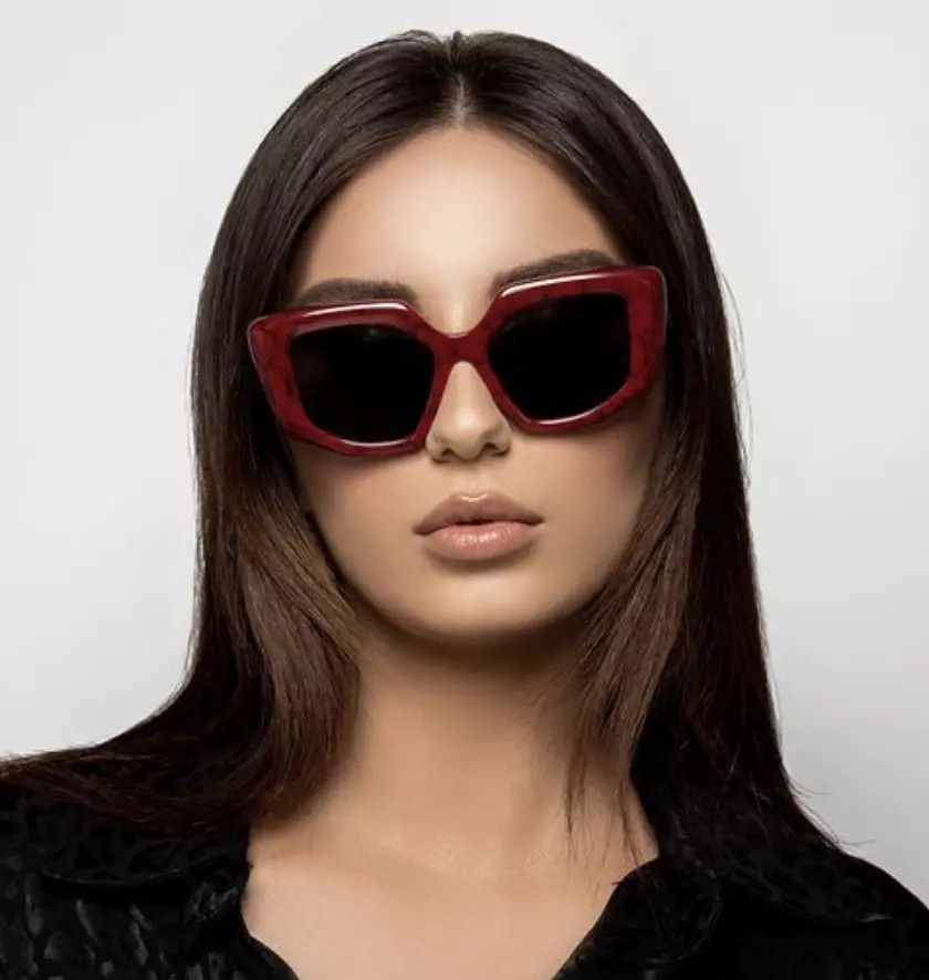 Prada NEW PRADA PR14ZSF-15D5S0-52 Red Size ONE SIZE - 3 Thumbnail