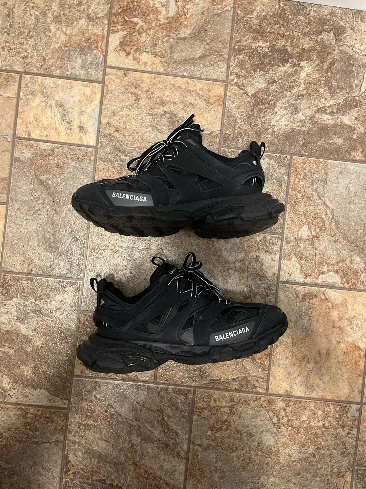 Balenciaga Balenciaga Track Triple Black Size US 6 / EU 39 - 4 Thumbnail