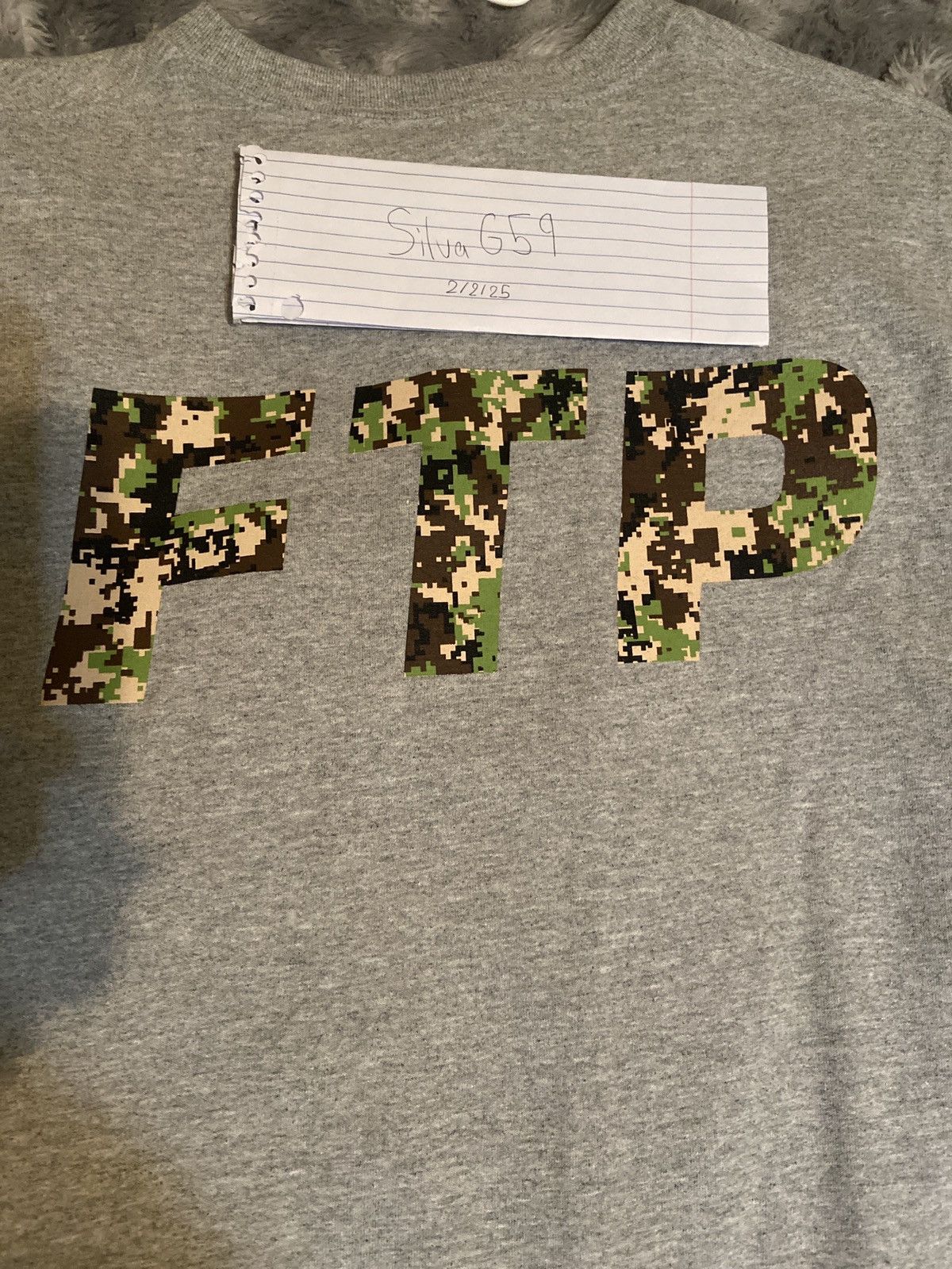 Fuck The Population FTP digital camo logo tee Size US M / EU 48-50 / 2 - 2 Thumbnail