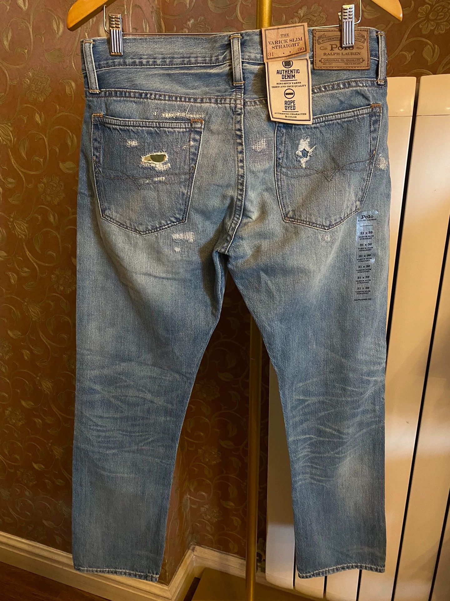 Ralph Lauren RALPH LAUREN RRL RL JEANS NEW 31*30 Size US 31 - 3 Thumbnail