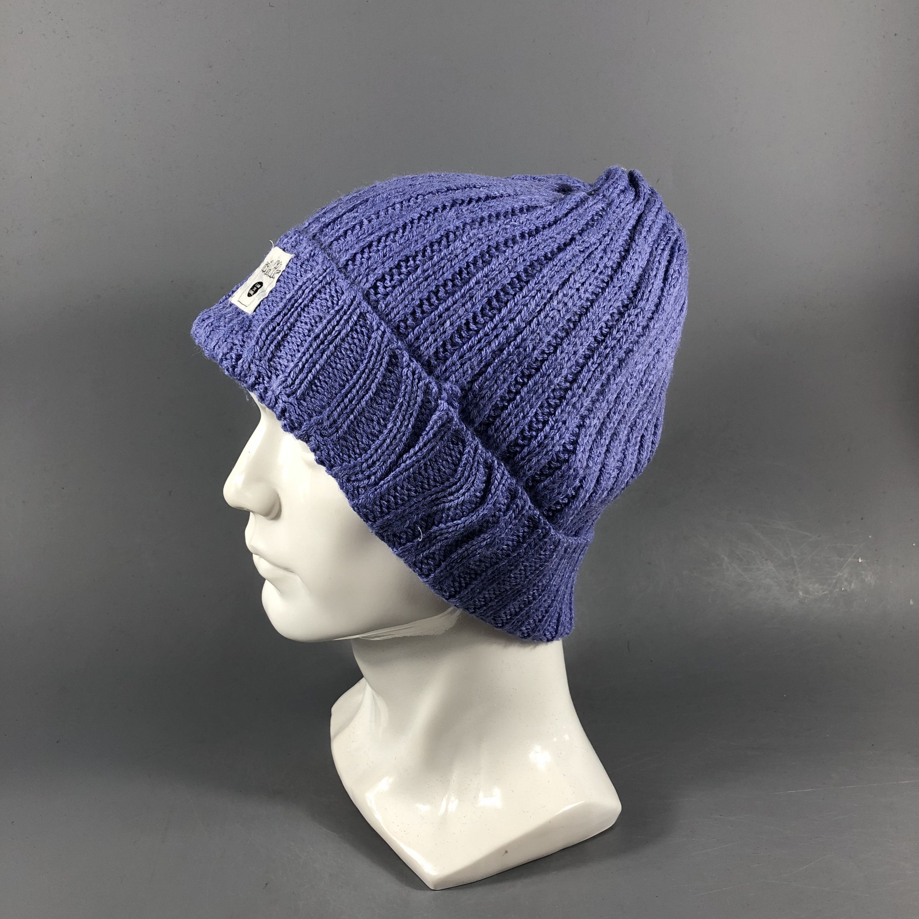 Vintage Pleated Fisherman Beanie Snowcap Snow Hat B978 Size ONE SIZE - 2 Thumbnail