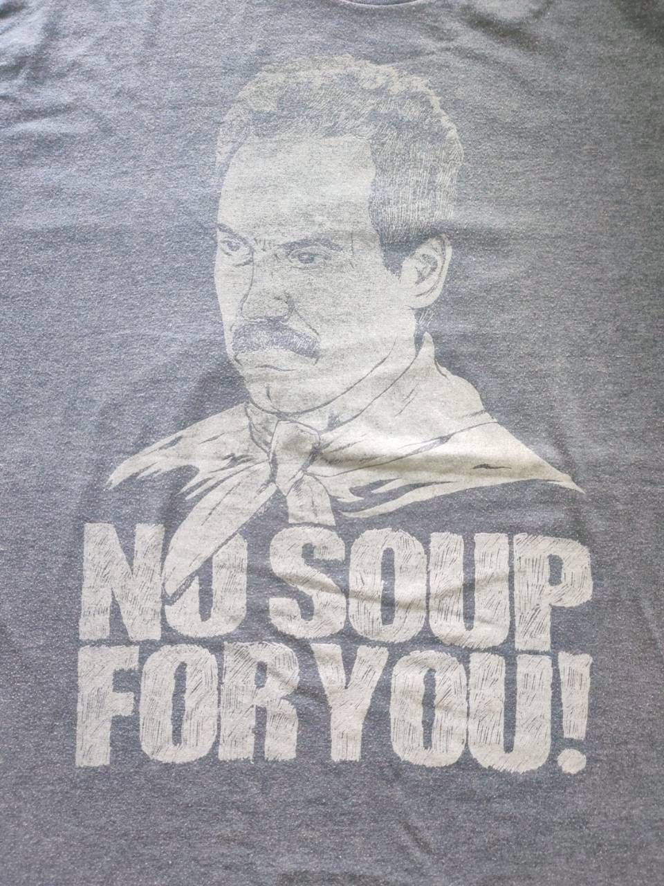 Ripple Junction larry thomas seinfeld series meme no soup for you t shirt Size US L / EU 52-54 / 3 - 2 Thumbnail