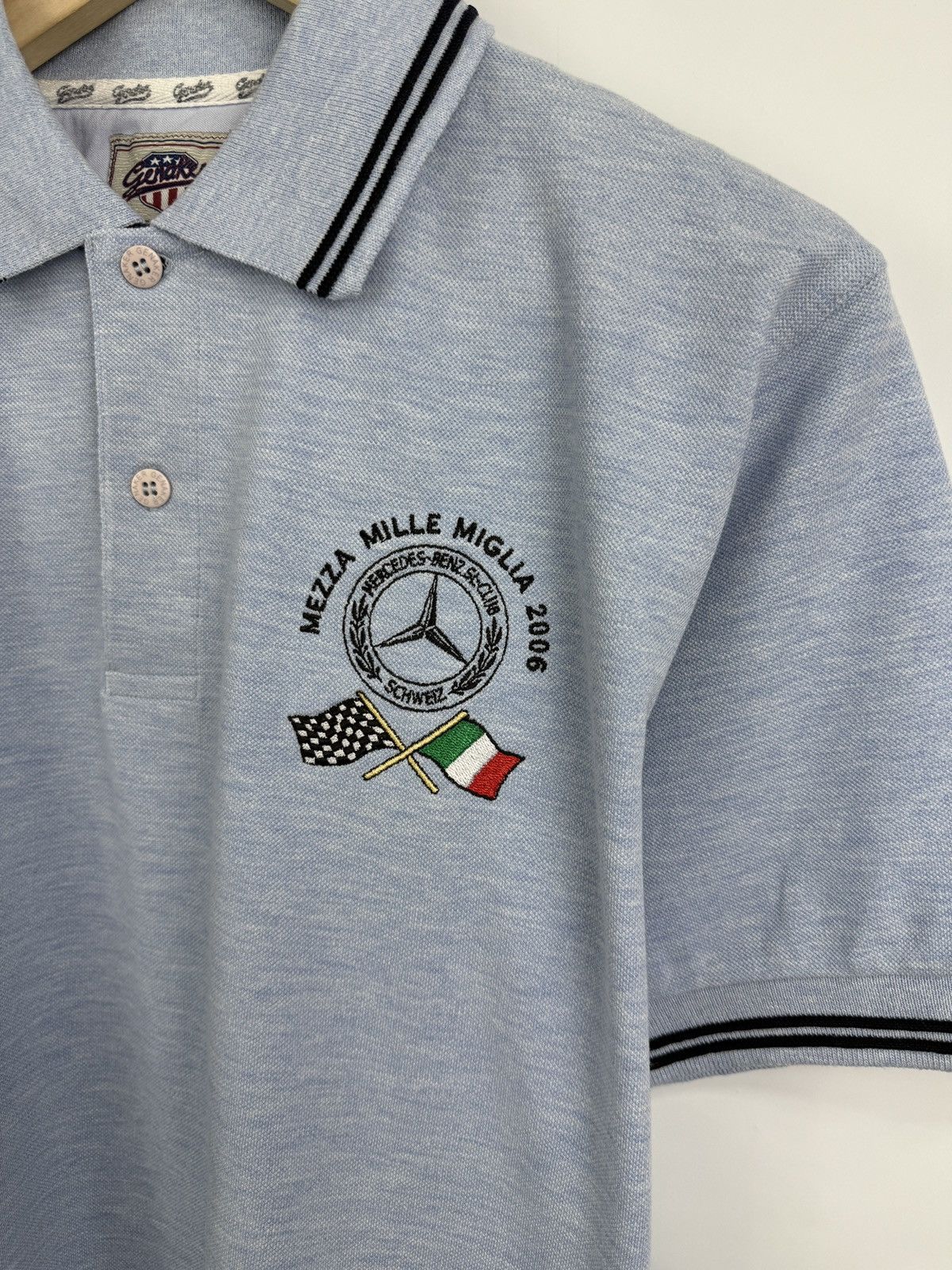 Mercedes-Benz 🇮🇹 Vintage 2006 Mercedes Benz Club Schweiz Mezza Mille Miglia Size US M / EU 48-50 / 2 - 4 Thumbnail