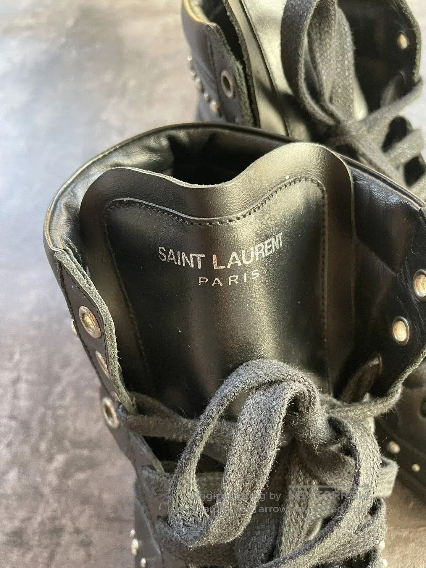 Saint Laurent Paris saint laurent black studded high. Size US 10 / EU 43 - 4 Thumbnail