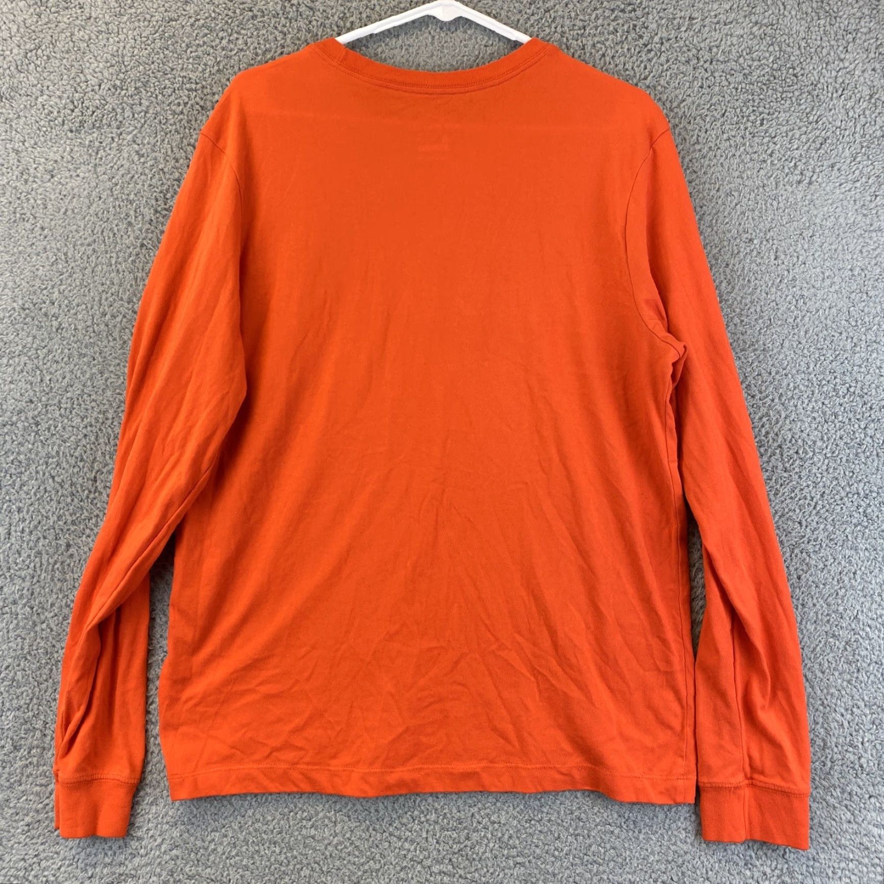 Nike Nike Dri-FIT Elite Men's Athletic Cut Short Sleeve T-Shirt Orange Medium Graphic Print Sports Size US M / EU 48-50 / 2 - 7 Thumbnail
