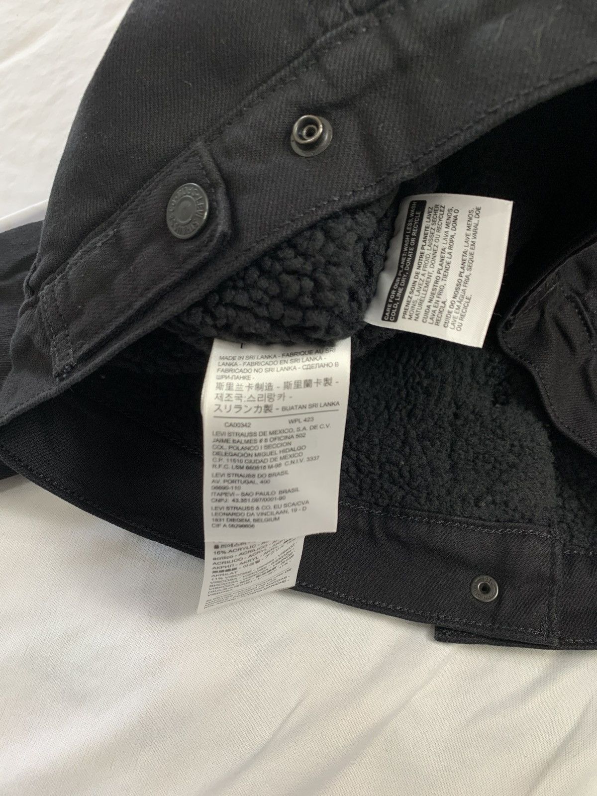 Levi's Levis sherpa jackets black 2000s Size US S / EU 44-46 / 1 - 9 Thumbnail
