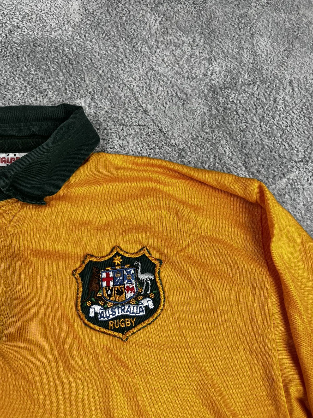 Rugby Ralph Lauren Vintage Australian Rugby Long Sleeve Rugby Jersey Polo Size US M / EU 48-50 / 2 - 3 Thumbnail