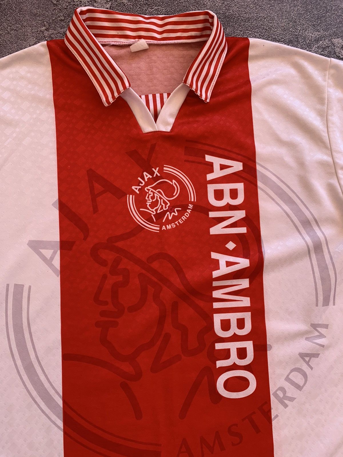 Vintage Blockcore Ajax Amsterdam 1996/97 Soccer Jersey Bootleg Size US XL / EU 56 / 4 - 3 Thumbnail