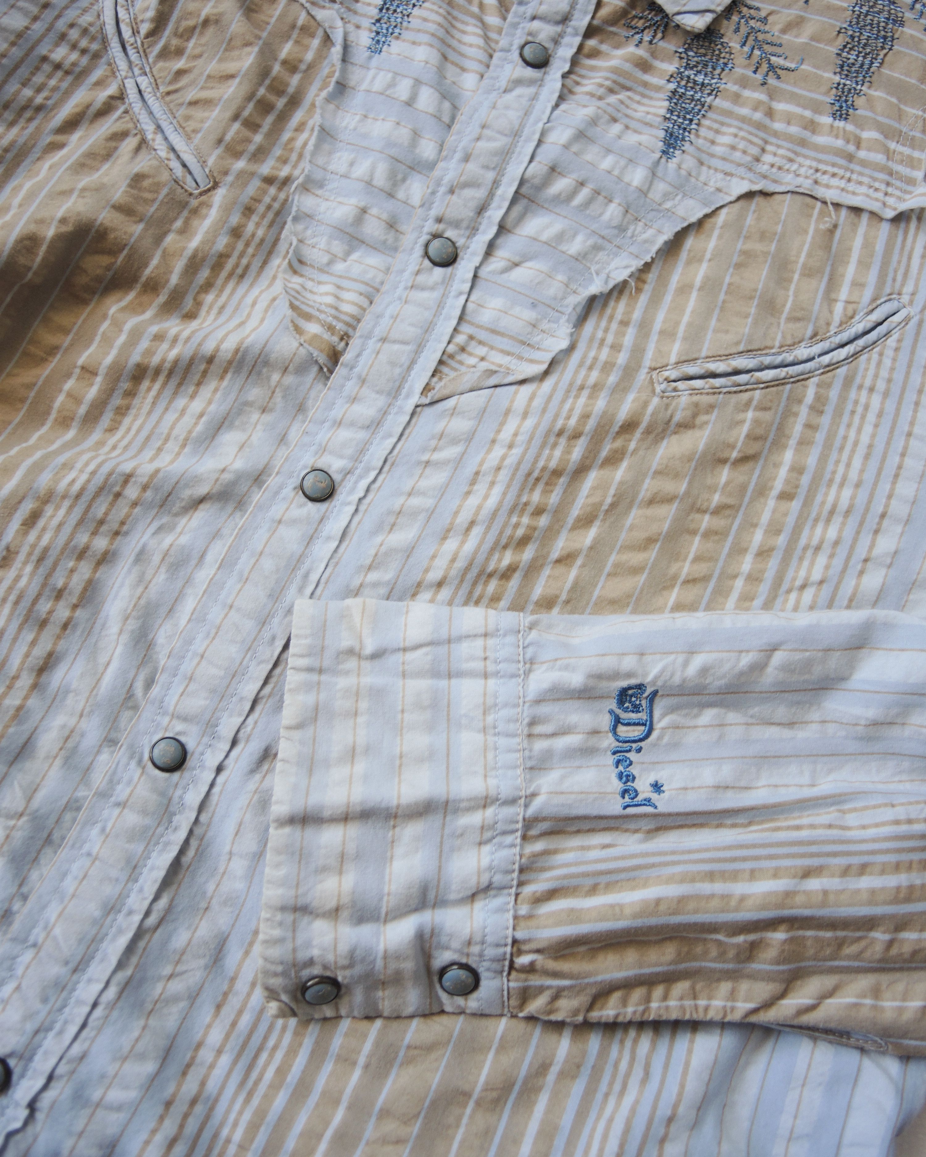 Diesel Diesel vintage embroidered shirt Size US M / EU 48-50 / 2 - 8 Thumbnail