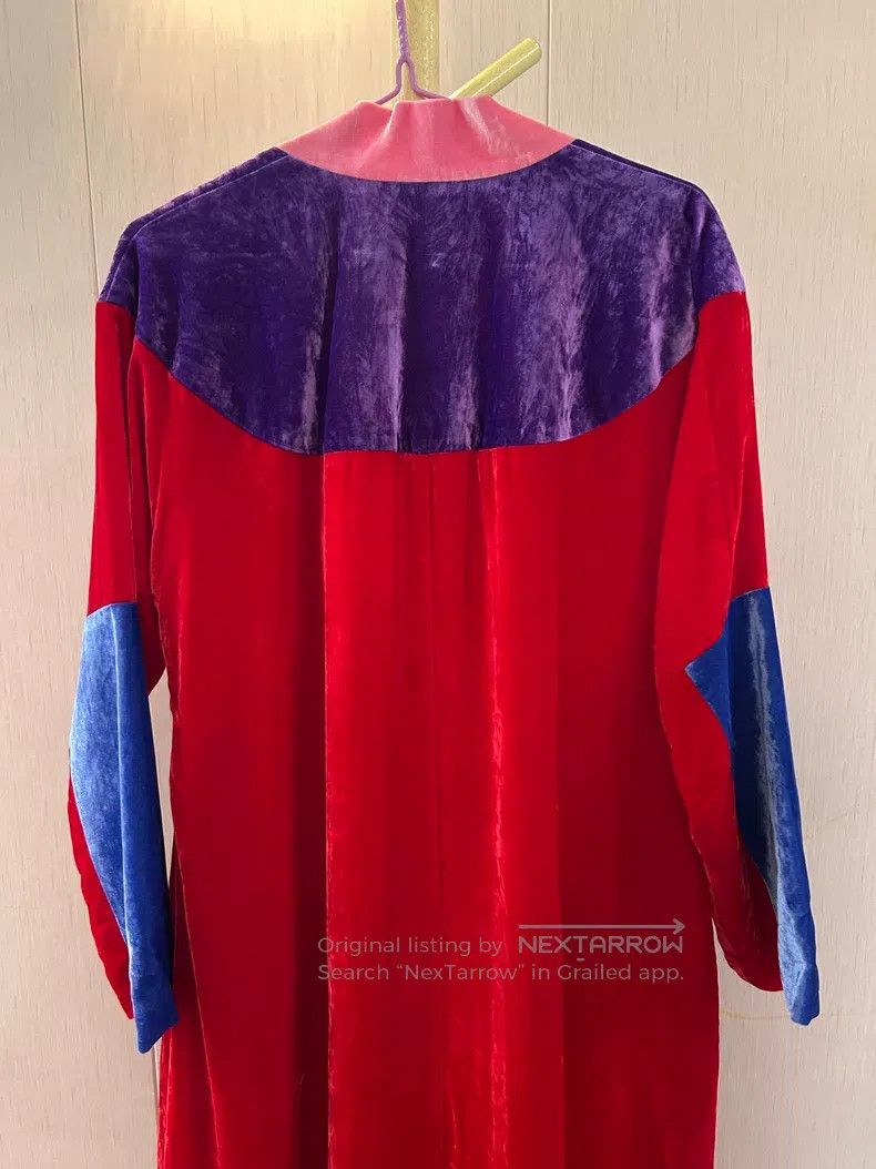 Comme des Garcons Comme Des Garcons Velvet Chinese style off-shoulder dress Size S / US 4 / IT 40 - 4 Thumbnail