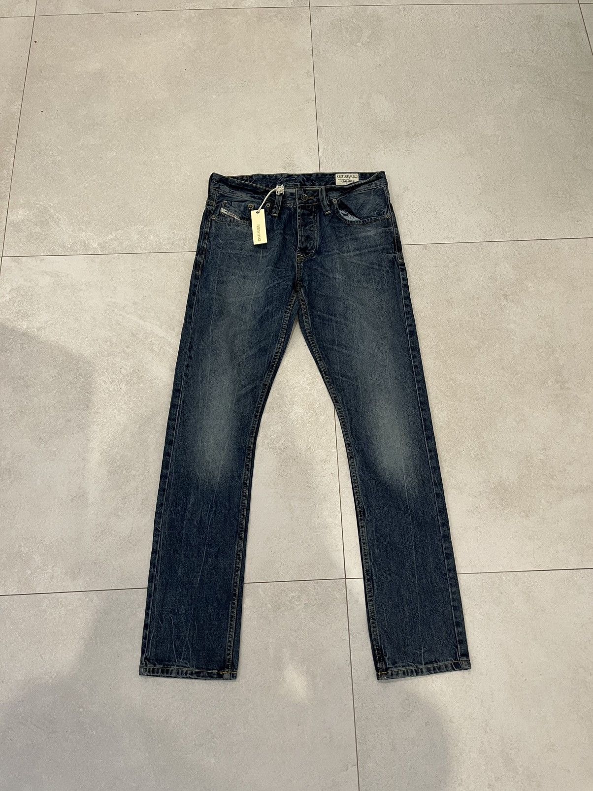Diesel New Diesel Jeans Distressed Denim Jeans Y2K Vintage Size US 32 / EU 48 - 3 Thumbnail