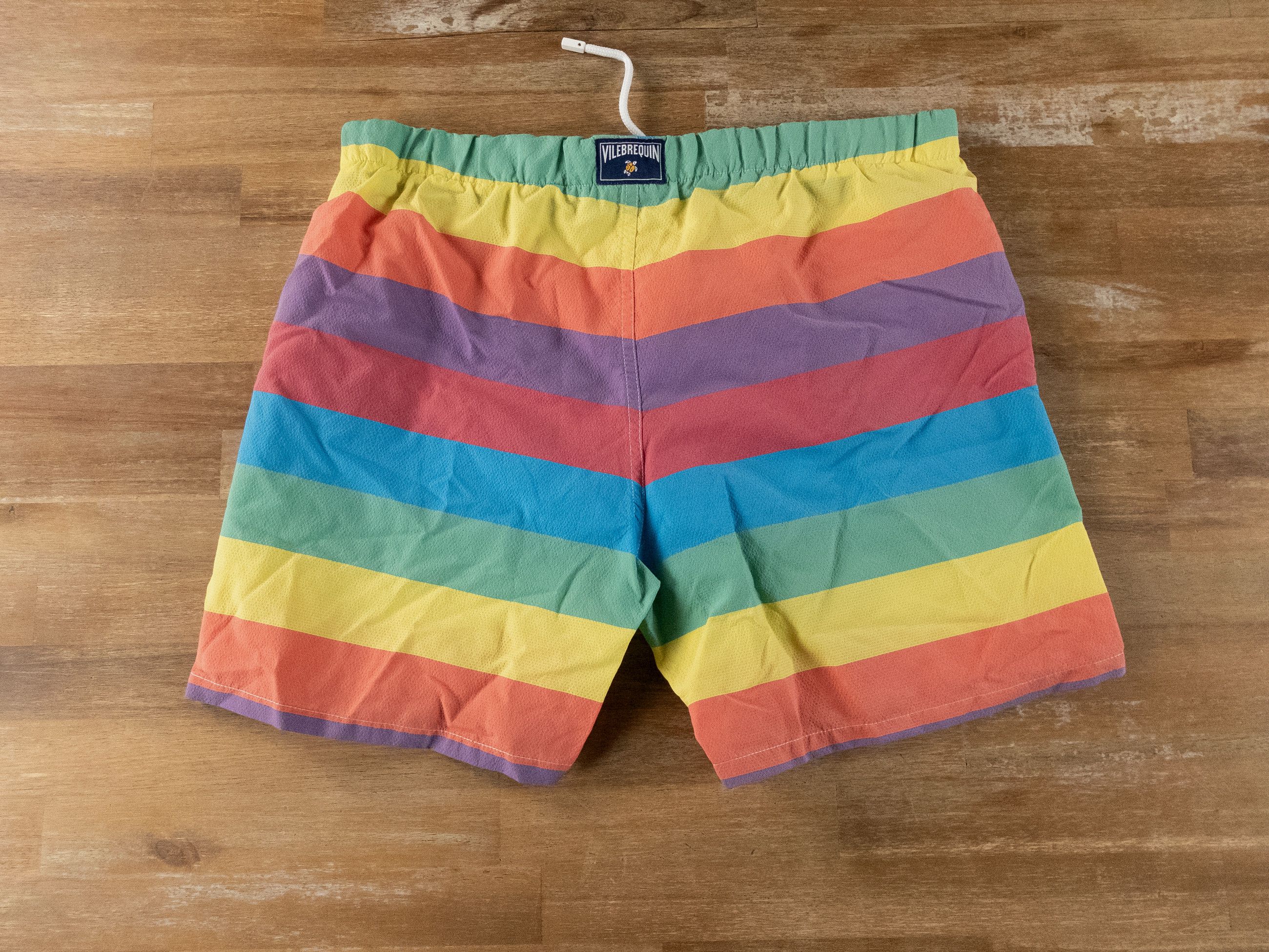 Vilebrequin VILEBREQUIN Mahiti colorful striped swim shorts pride gay Size US 32 / EU 48 - 7 Thumbnail