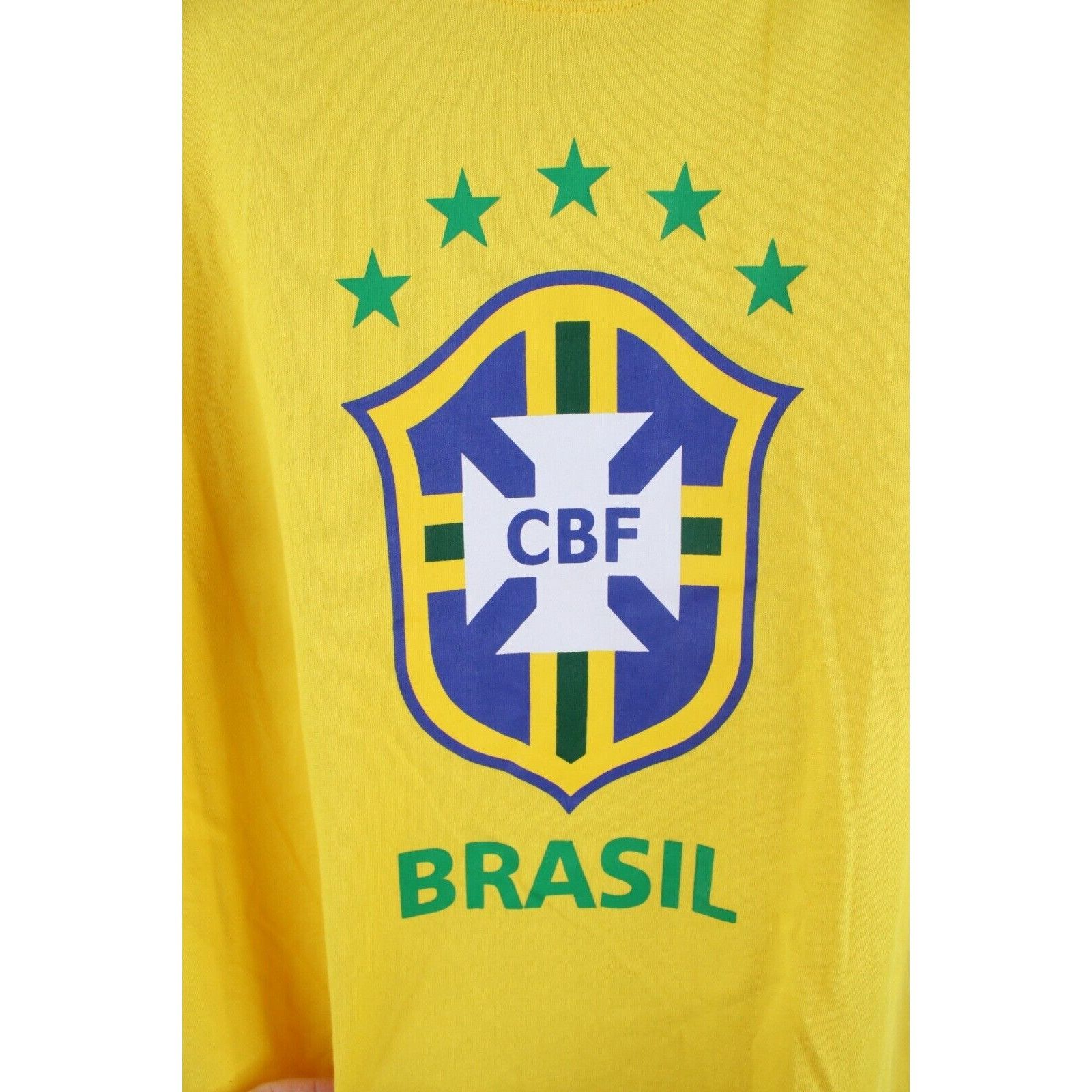 Nike New Nike Spell Out CBF Brasil Soccer National Team T-Shirt Size US M / EU 48-50 / 2 - 7 Thumbnail
