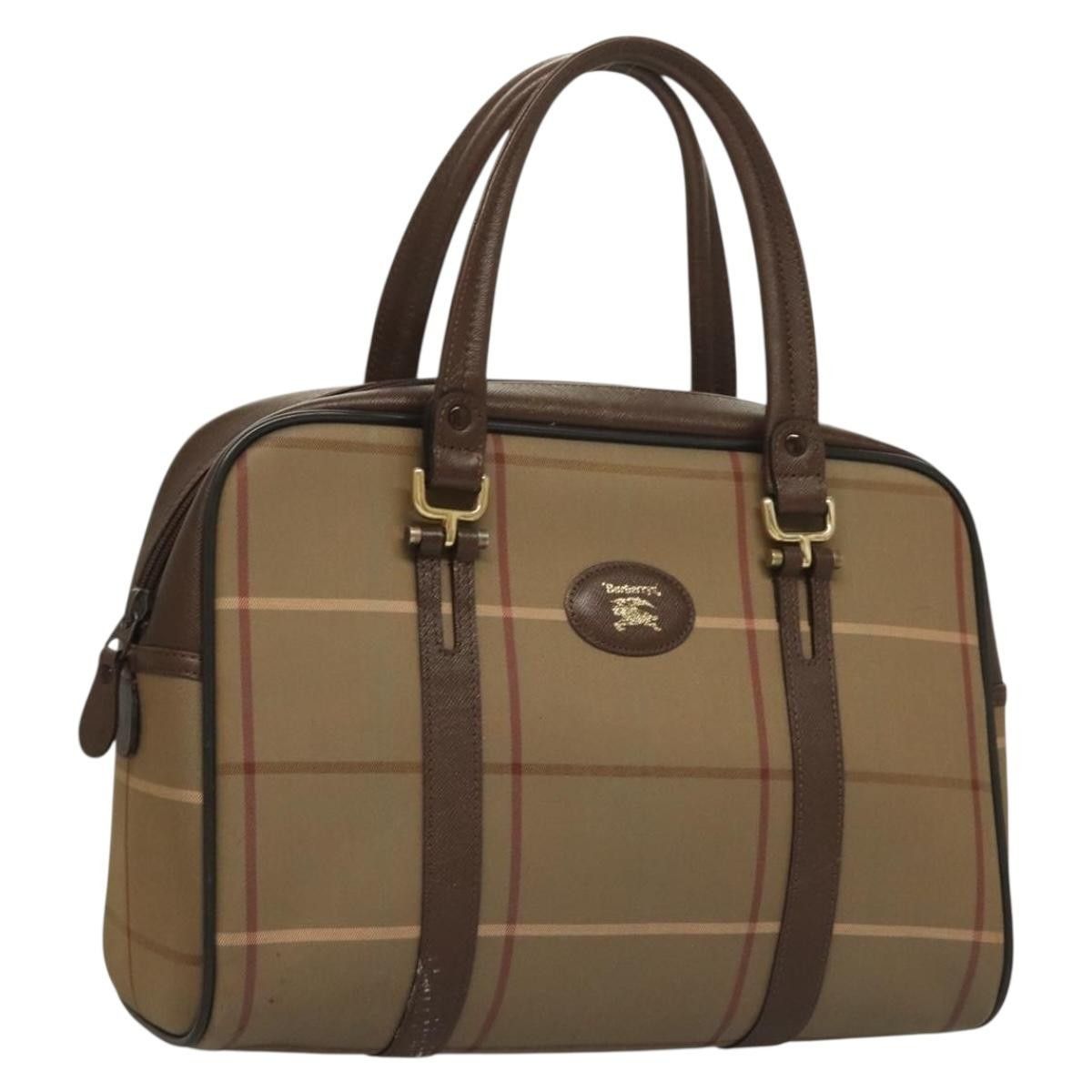 Burberry Burberry Nova Check Handbag Nova Check Canvas Size ONE SIZE - 1 Thumbnail