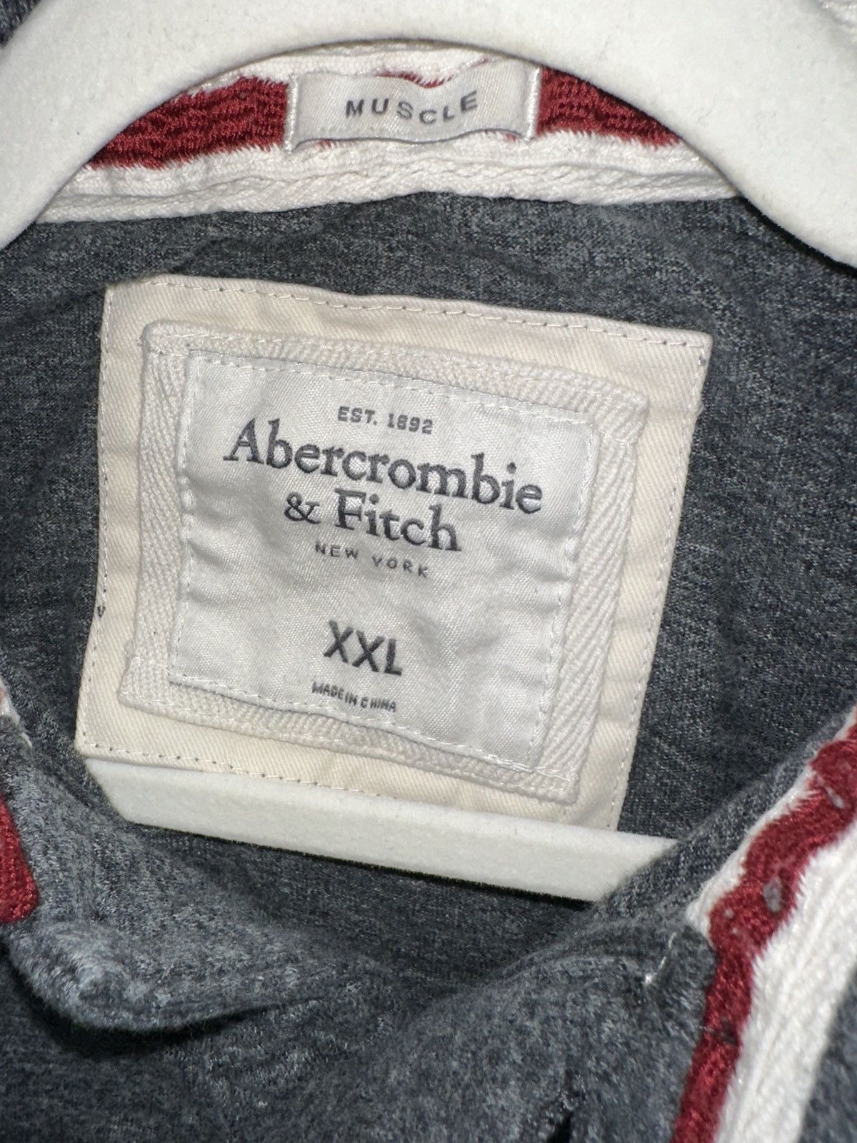 Abercrombie & Fitch Abercrombie & Fitch Vintage 2006 Polo Size Xxl Size US XXL / EU 58 / 5 - 4 Thumbnail