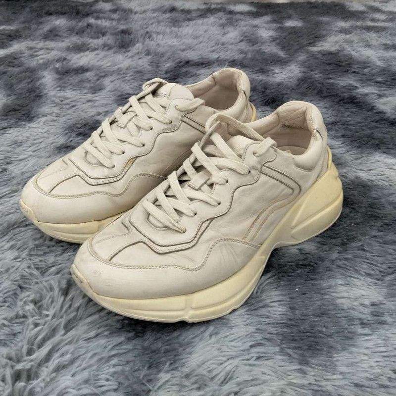 Gucci Gucci Rhyton Distressed Fashion Sneakers for Men Size US 8.5 / EU 41-42 - 1 Thumbnail