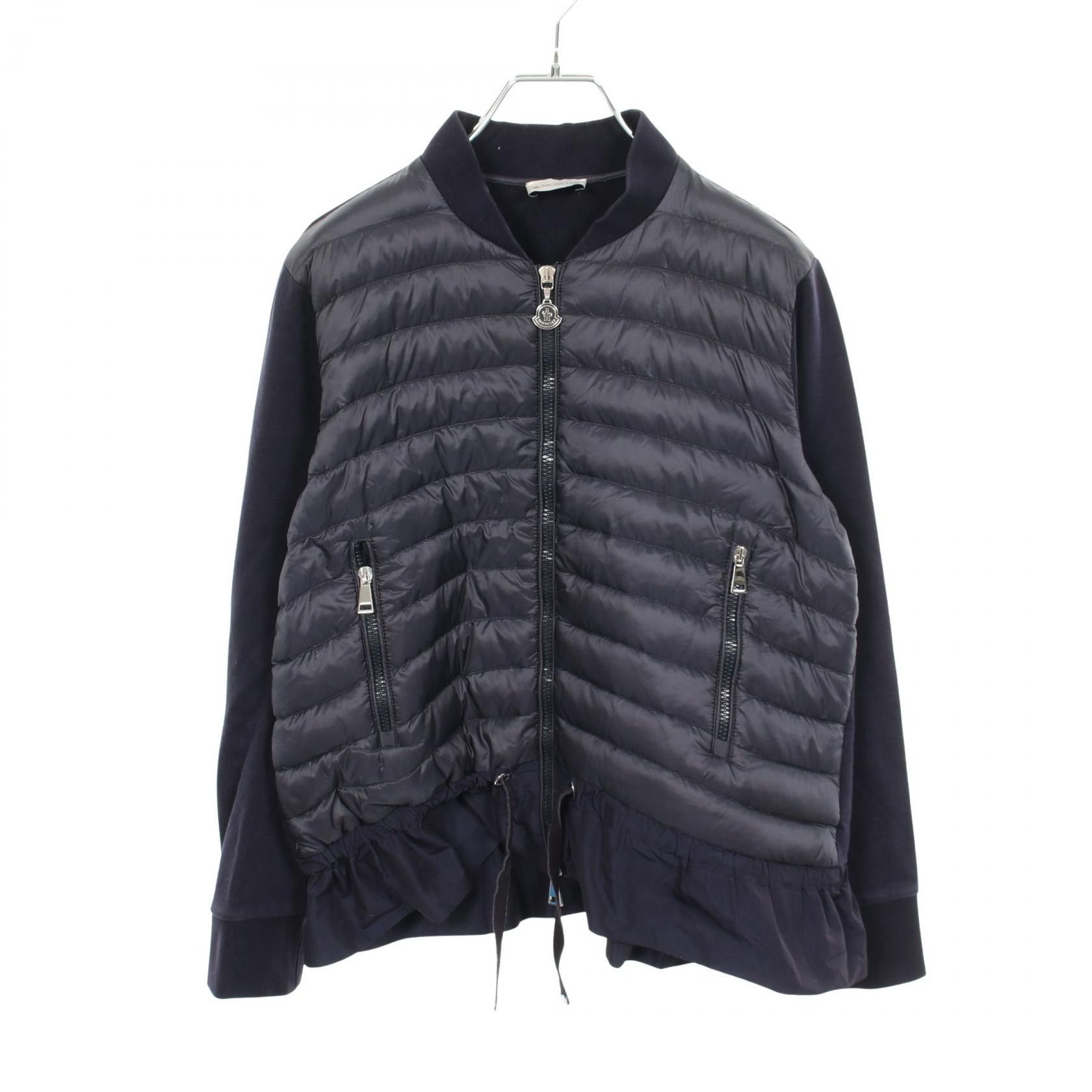 Moncler Moncler Moncler Nylon Cotton Down Jacket Textile Outerwear 8451700 DUTY FREE for USA Size ONE SIZE - 1 Thumbnail