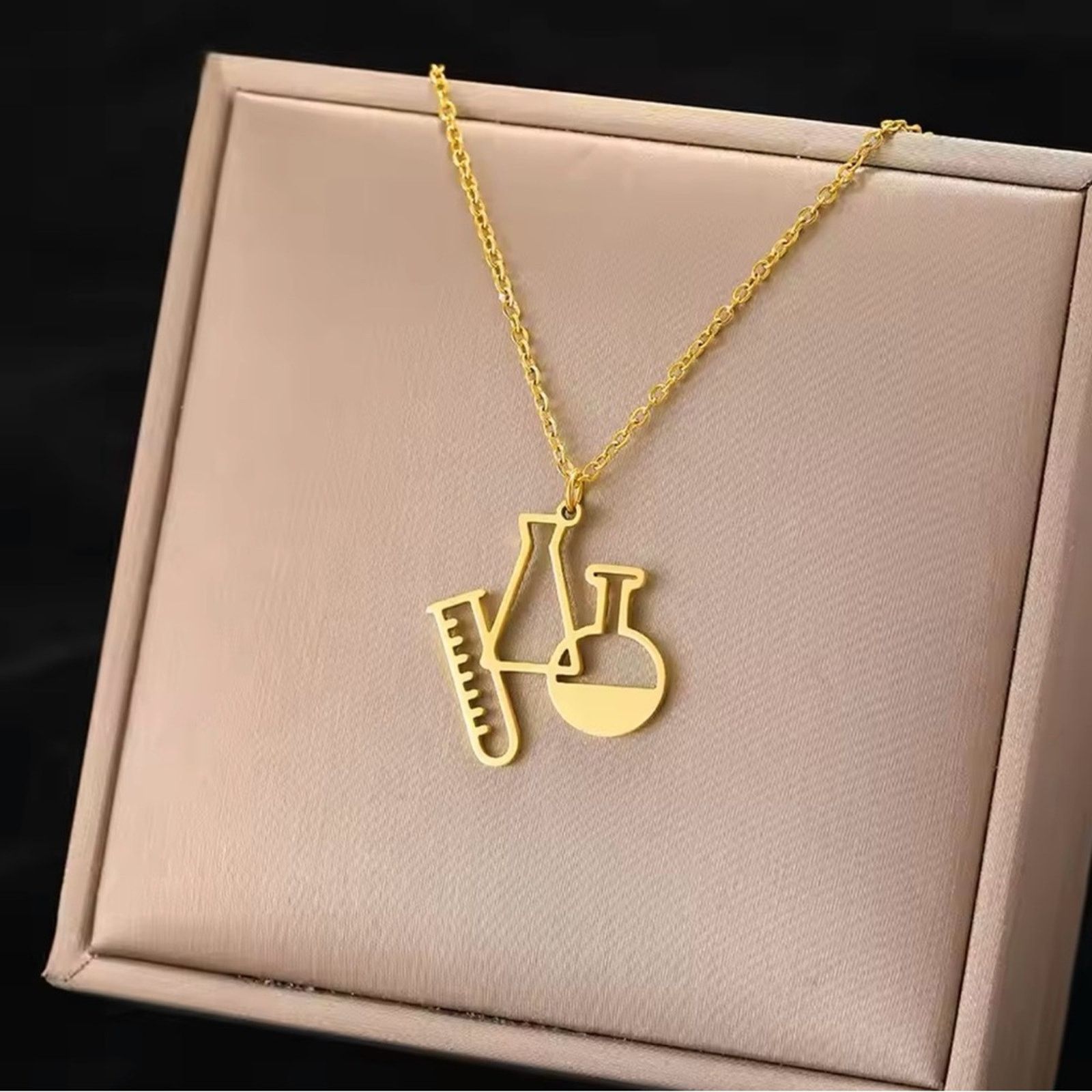 Other Stainless Steel Necklaces New Design Chemical Chemistry Size ONE SIZE - 5 Thumbnail