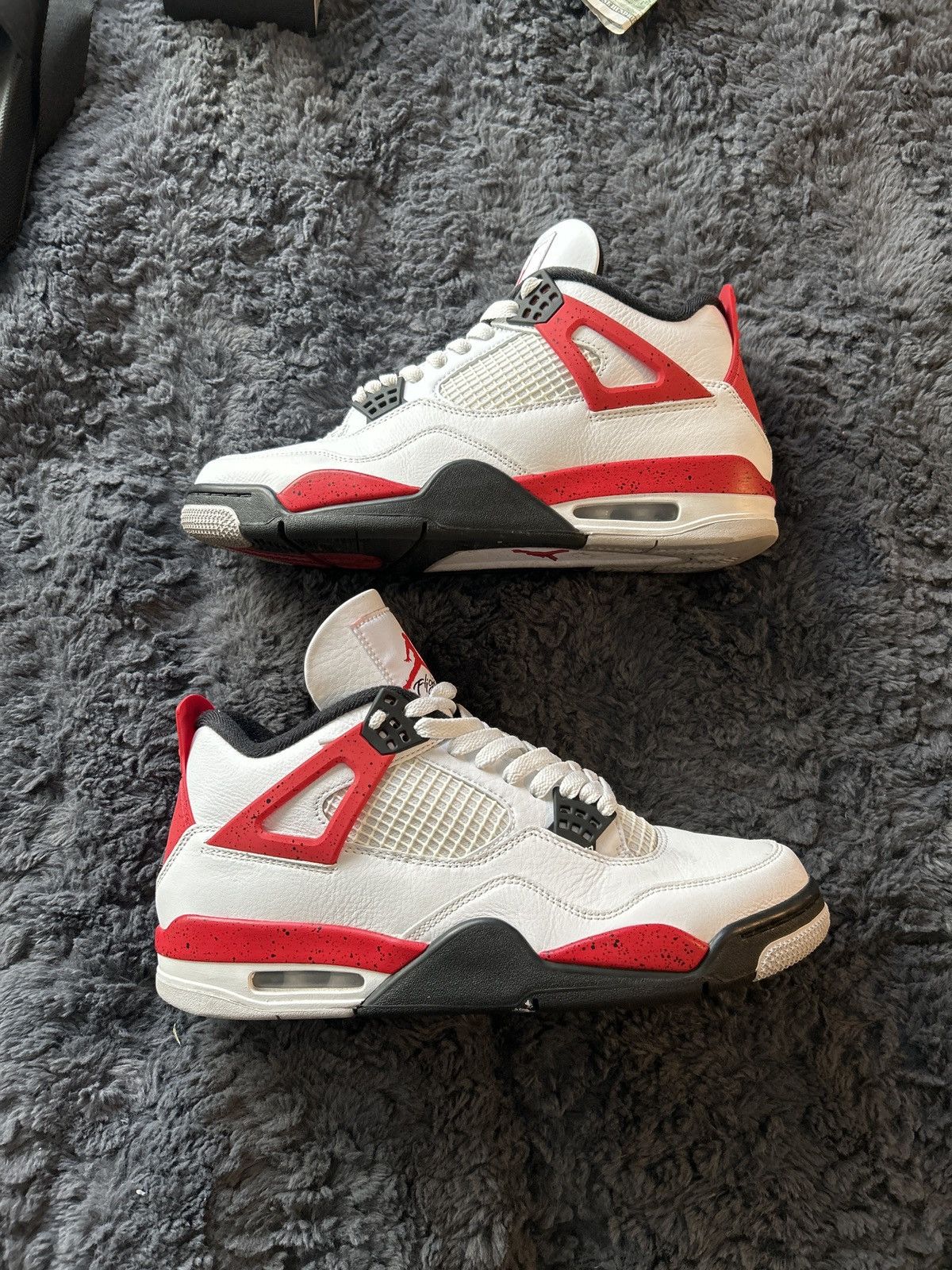 Jordan Brand Air Jordan 4 Retro OG 'Fire Red Size US 10.5 / EU 43-44 - 1 Thumbnail