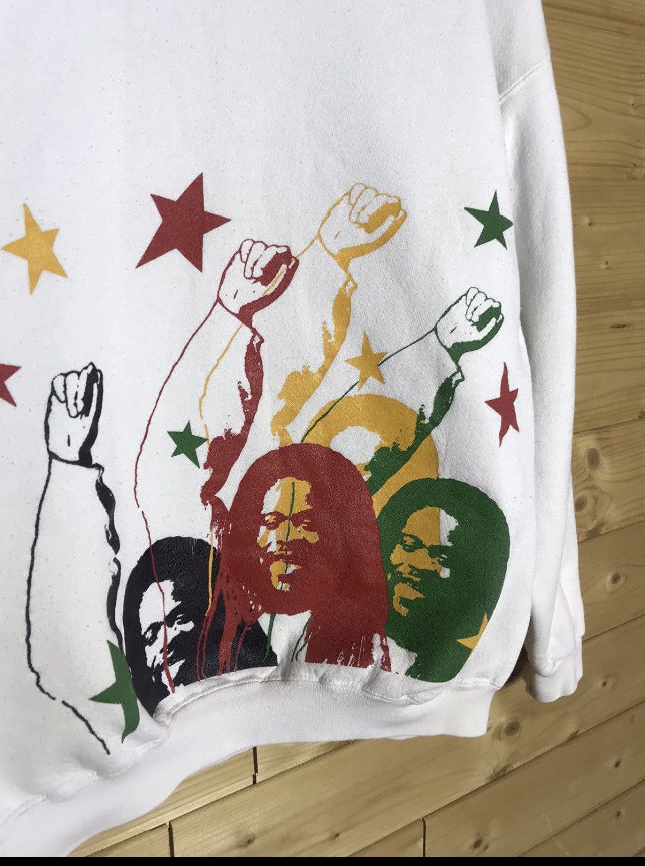 Milkcrate Athletics Rare Vintage Milkcrate Athletic NYC Rasta sweatshirt Size US L / EU 52-54 / 3 - 2 Thumbnail