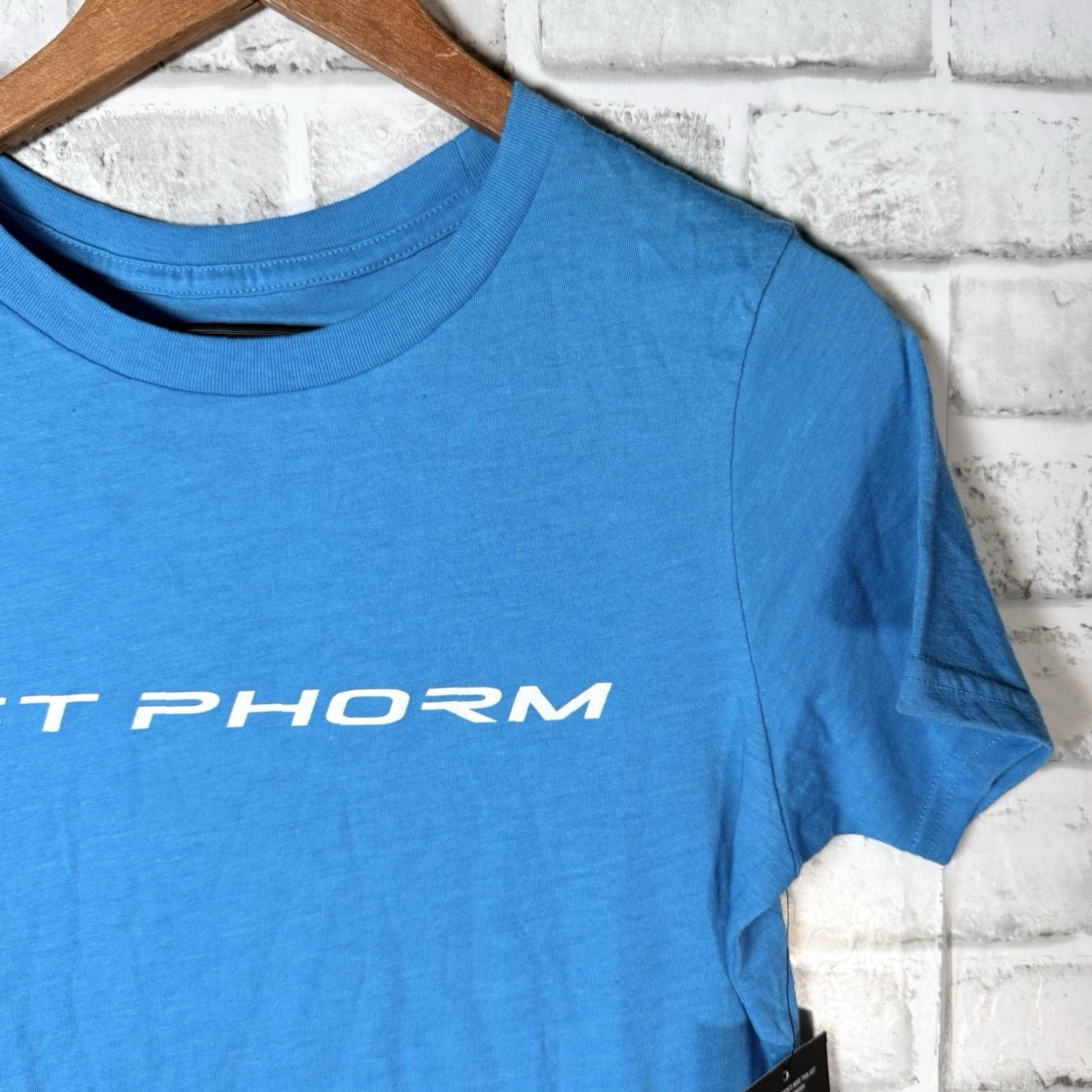 Vintage 1ST PHORM Blue Graphic Tee T-Shirt Unisex Size S Size US S / EU 44-46 / 1 - 2 Thumbnail