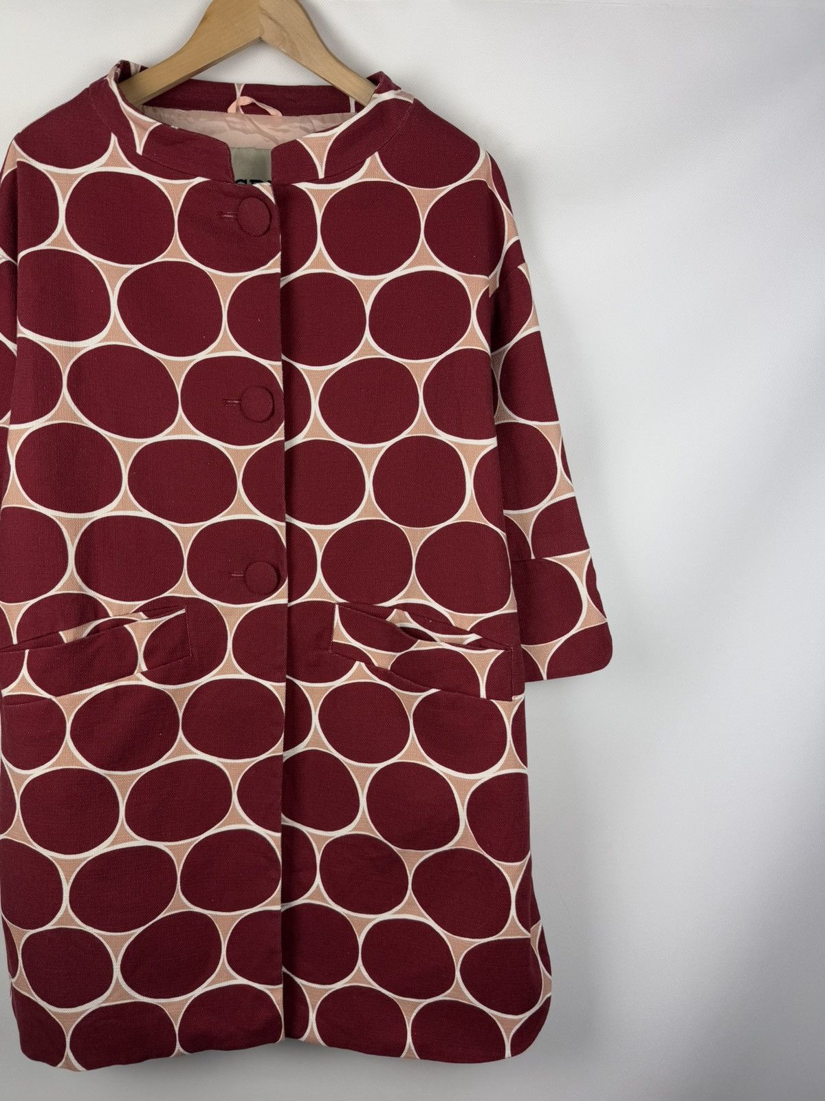 Herno Herno Ladies Polka Dot Trench Coat Jacket Size 44 Size M / US 6-8 / IT 42-44 - 3 Thumbnail