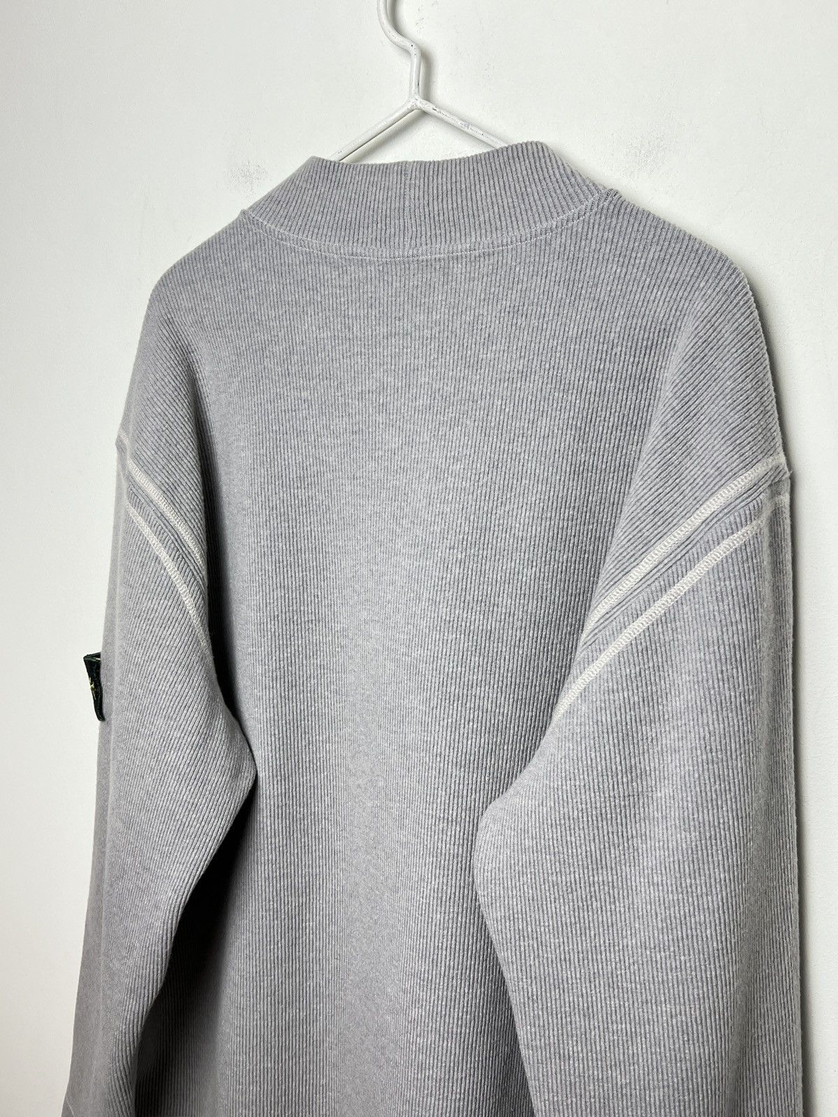 Stone Island stone island 1999 crewneck ribbed sweater archive Size US XL / EU 56 / 4 - 11 Thumbnail