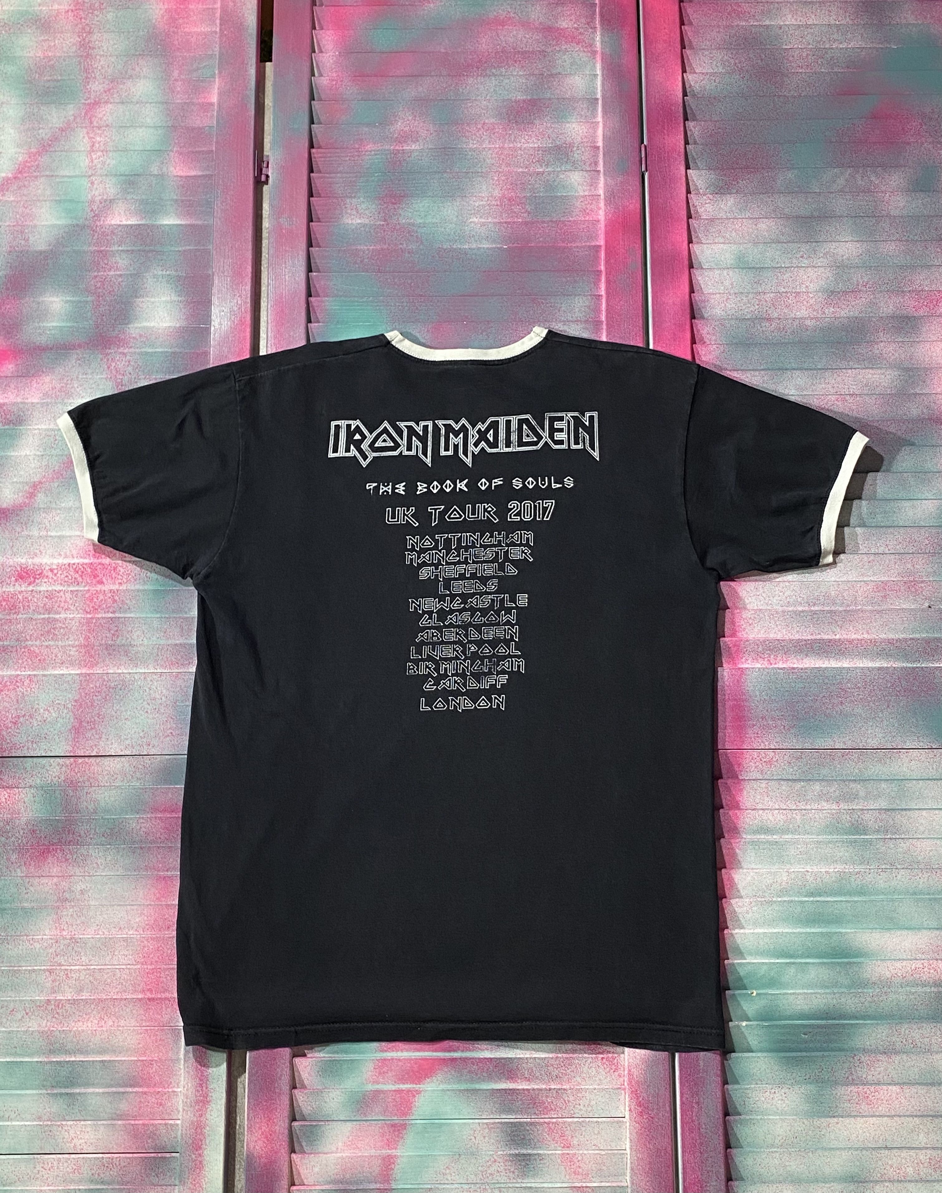 Band Tees Iron Maiden Uk Tour The book of soul T-shirt Size US S / EU 44-46 / 1 - 1 Thumbnail