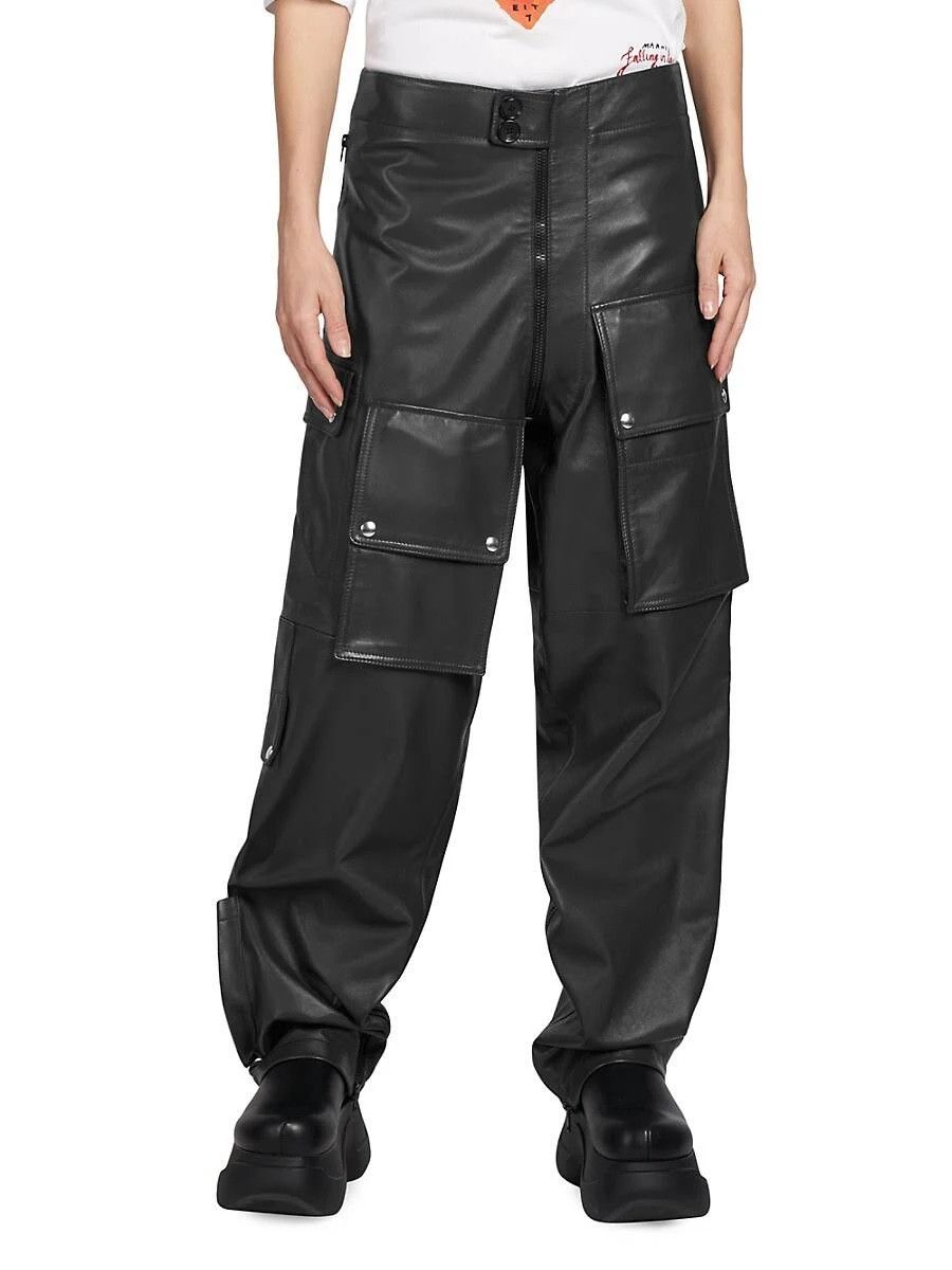 Marni o1w1db10824 Cargo Pants in Black Size 34" / US 12 / IT 48 - 2 Thumbnail