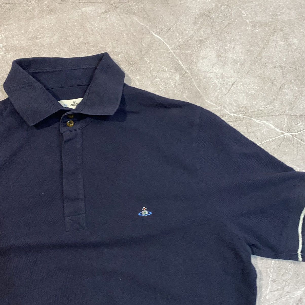 Vivienne Westwood VINTAGE VIVIENNE WESTWOOD POLO TEE SMALL LOGO Size US XL / EU 56 / 4 - 5 Thumbnail