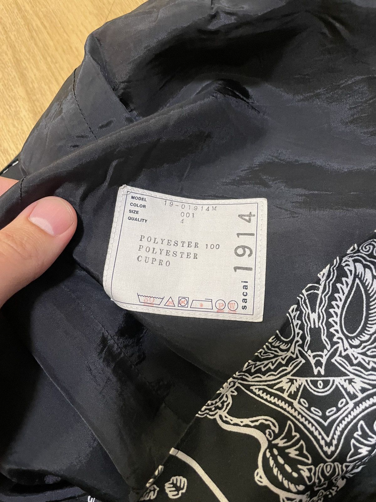 Sacai Bandana Print Shorts Black Size US 36 / EU 52 - 5 Thumbnail