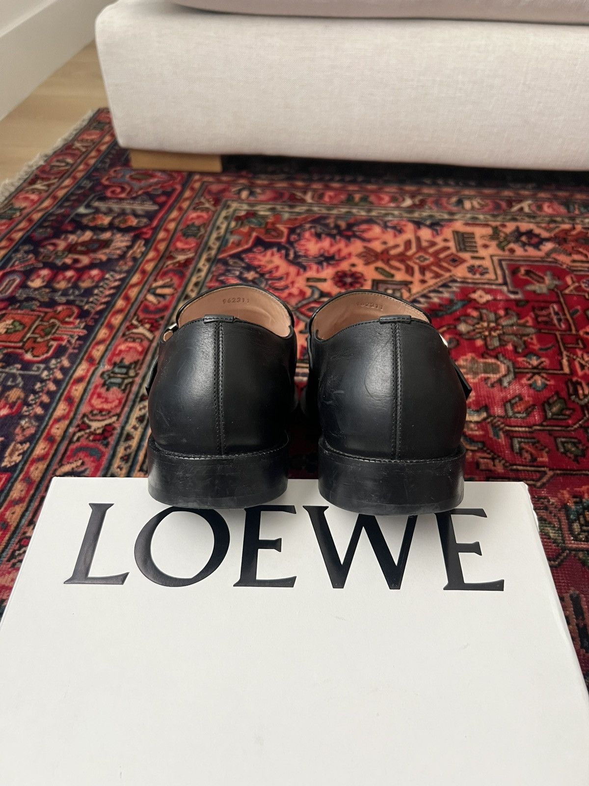 Loewe LOEWE CAMPO BUCKLE LOAFERS SIZE 45 Size US 12 / EU 45 - 3 Thumbnail