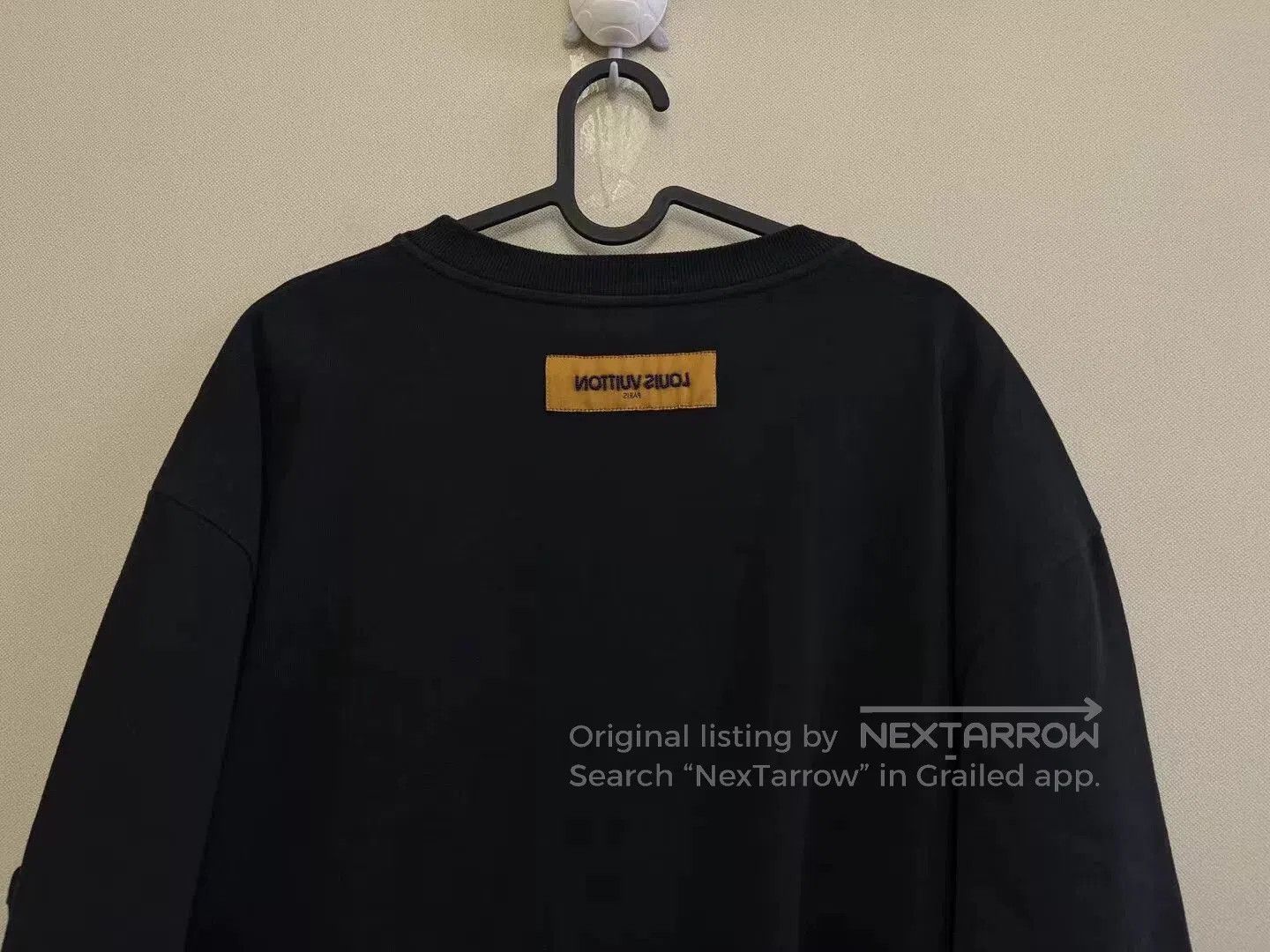Louis Vuitton louis vuitton black embroidered short sleeve t-shirt. Size US XXL / EU 58 / 5 - 5 Thumbnail