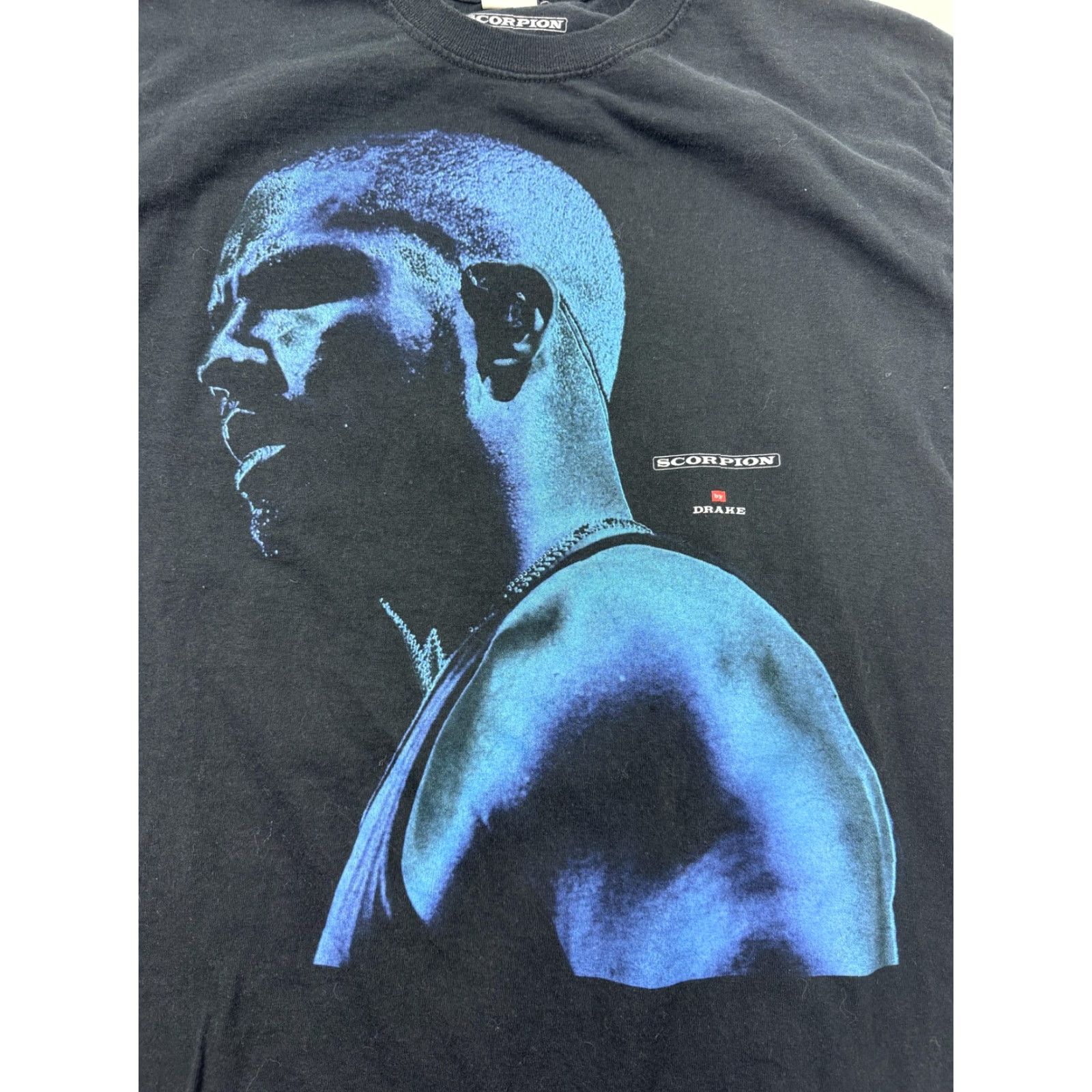 Gildan Drake Scorpion Live Shirt Mens Medium Black Tour Concert Graphic Tee Gildan Ultra Cotton Size US M / EU 48-50 / 2 - 2 Thumbnail