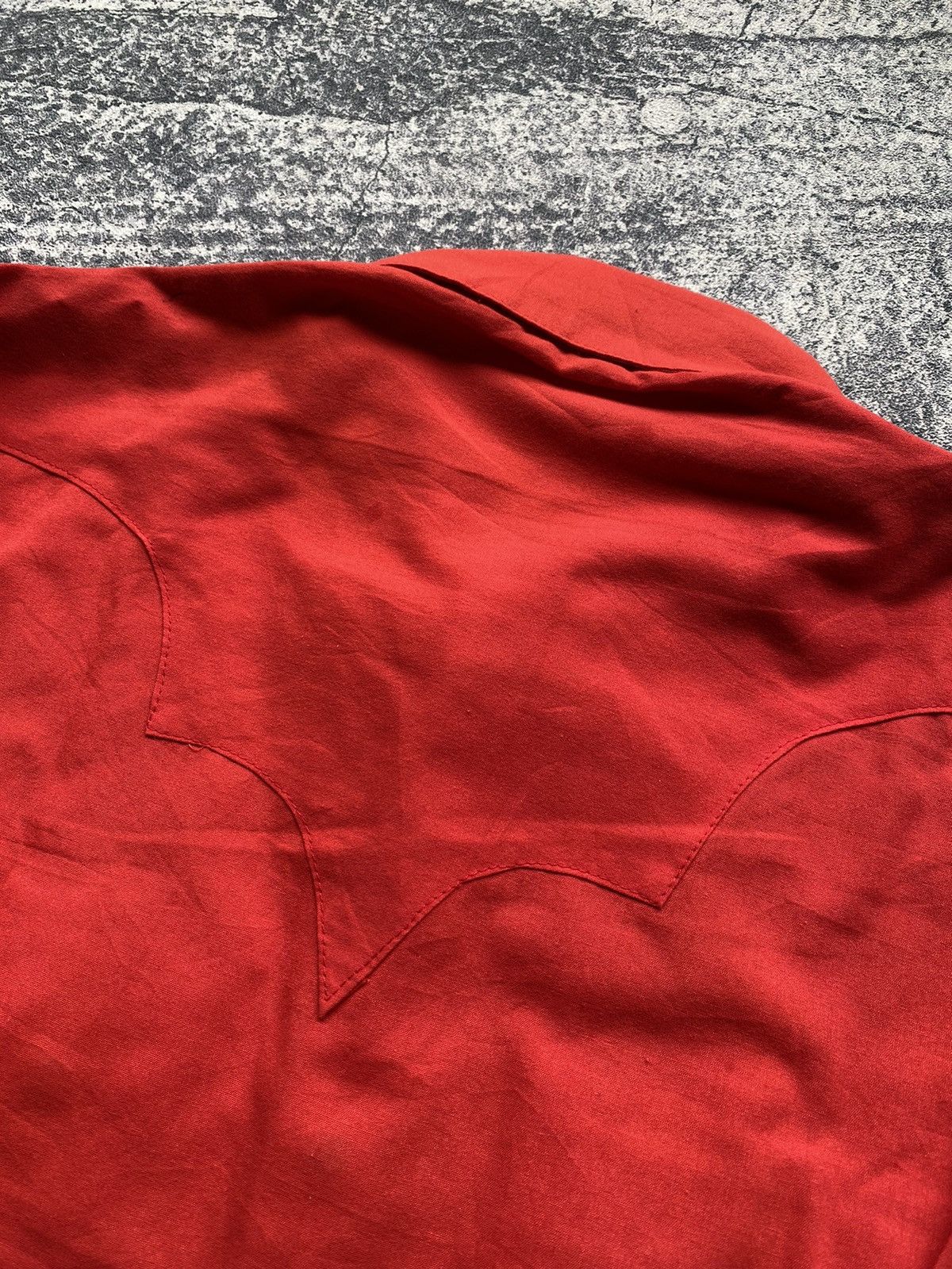 Rockmount Ranch Wear RED WESTERN SHIRT ROCKMOUNT RANCH WEAR 80s 1980s VINTAGE🔥 Size US XL / EU 56 / 4 - 8 Thumbnail
