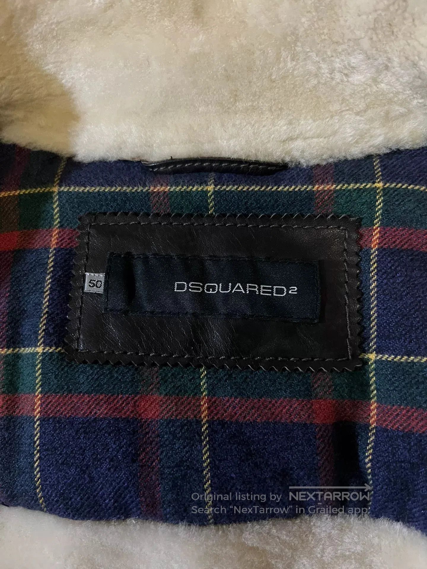 Dsquared2 dsquared2 shearling cotton jacket with sleeves. Size US XXL / EU 58 / 5 - 5 Thumbnail
