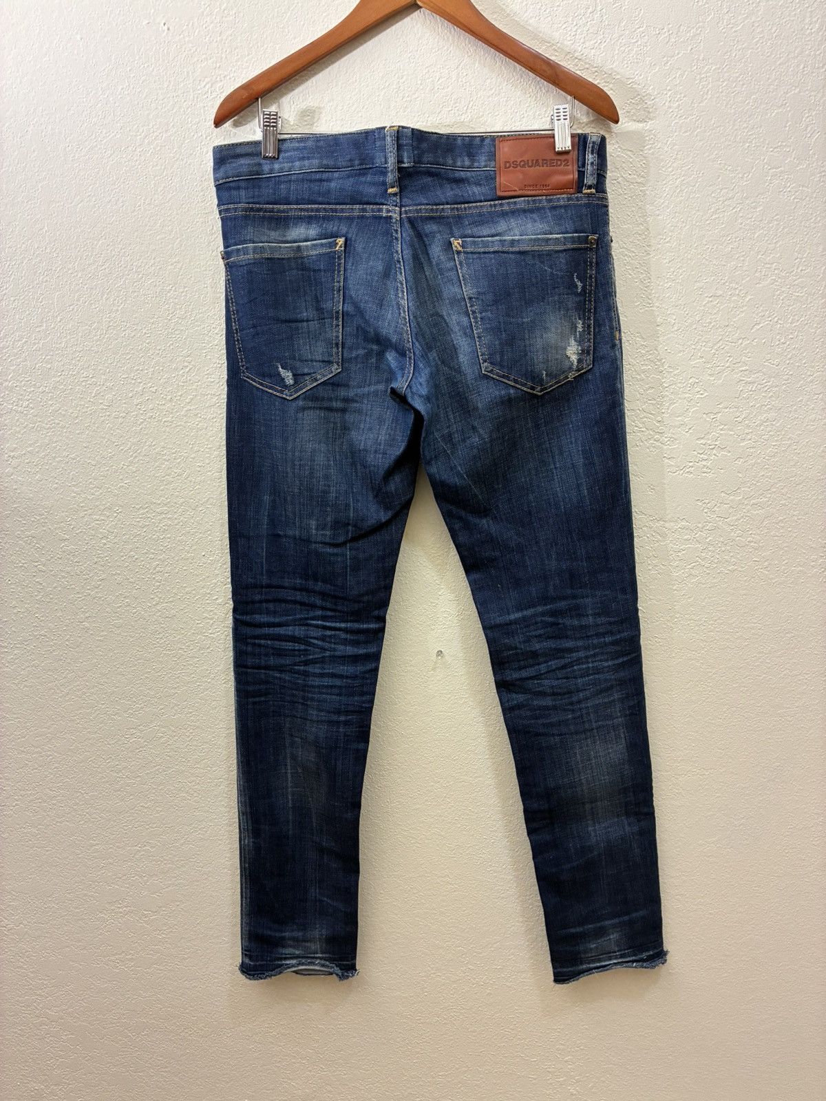 Dsquared2 DSquared Distressed Jeans Size US 33 - 7 Thumbnail