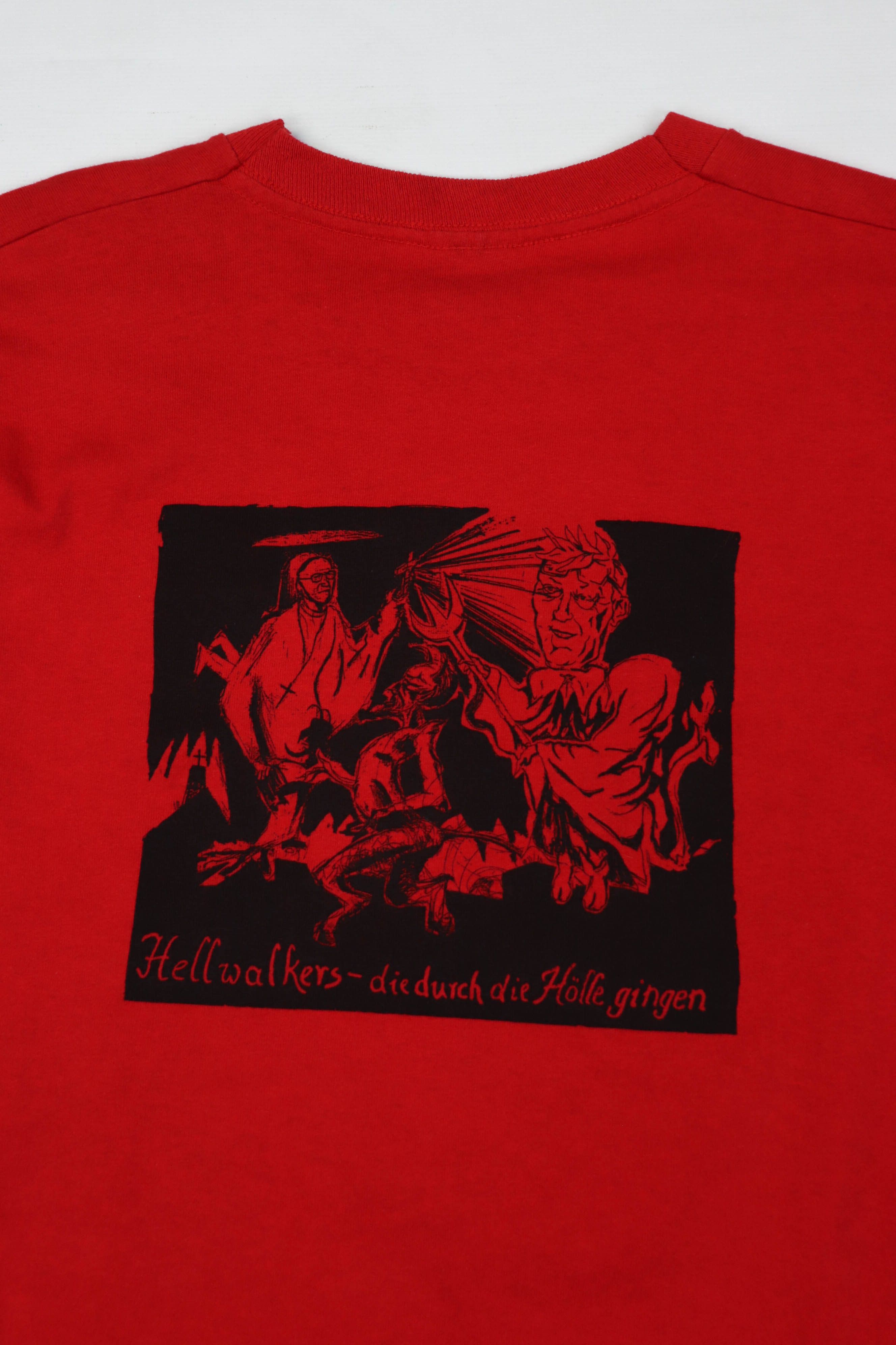 Vintage Hellwalkers Vintage Screen Stars Printed Graphics T-shirt Size US XL / EU 56 / 4 - 7 Thumbnail