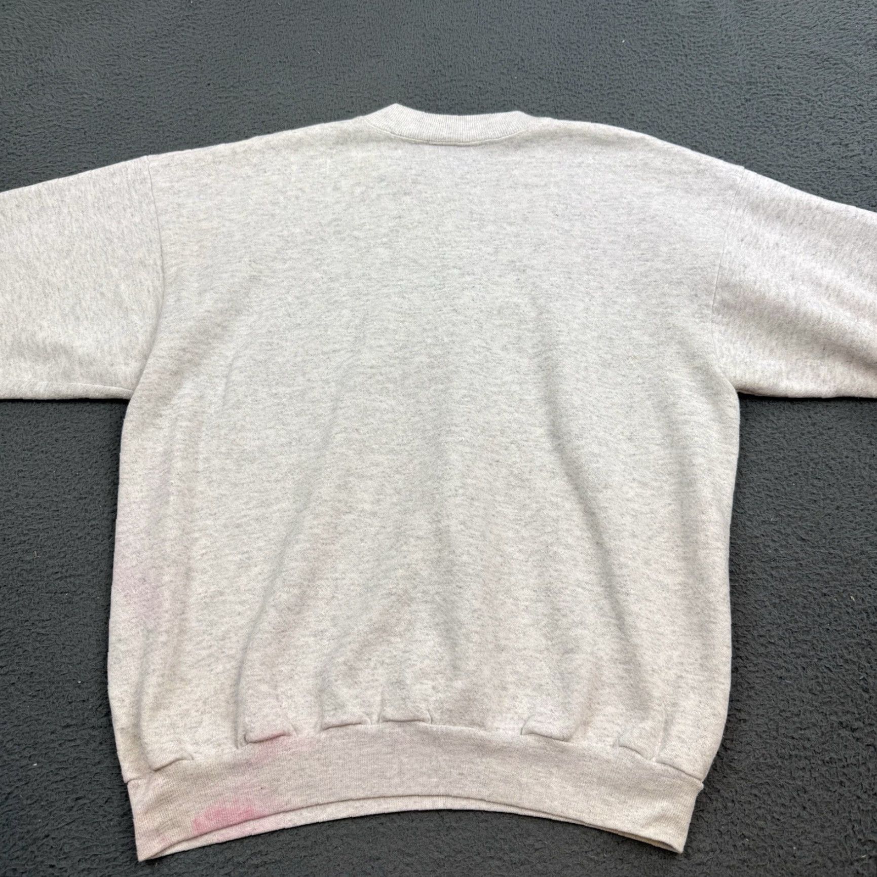 Lee VINTAGE Lee Sweatshirt Mens Large Gray Pullover Floral Crewneck Knit Fleece Size US L / EU 52-54 / 3 - 6 Thumbnail