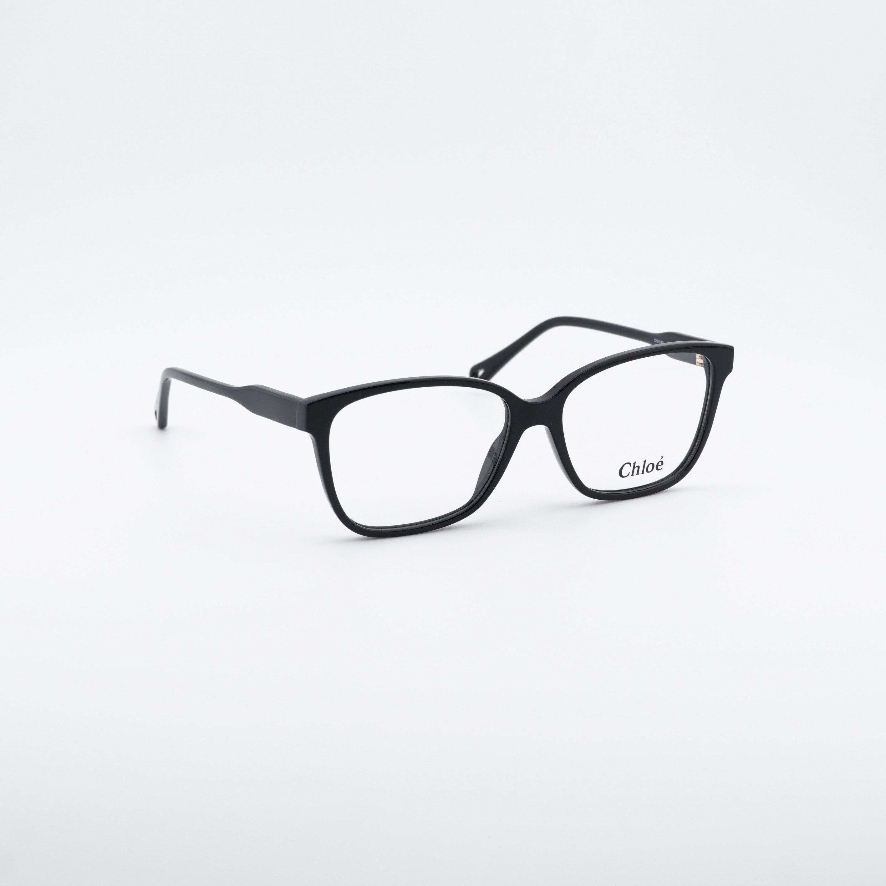 Chloe Chloe CH0115O 001 Eyeglasses Shiny Black 54mm Square Frame Size ONE SIZE - 6 Thumbnail