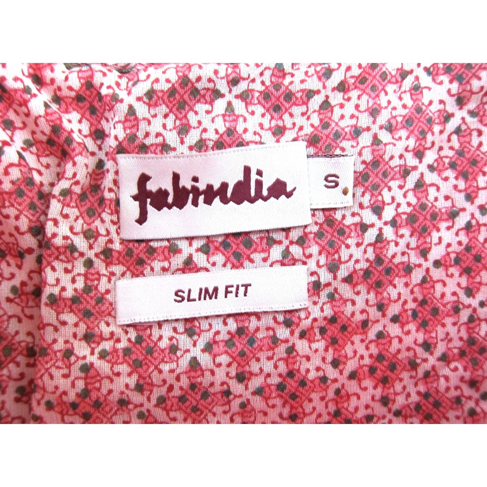 Pinko Fabindia Kurta Dress Slim Fit Midi Silk Cotton Paisley Green S Small Size S / US 4 / IT 40 - 3 Thumbnail