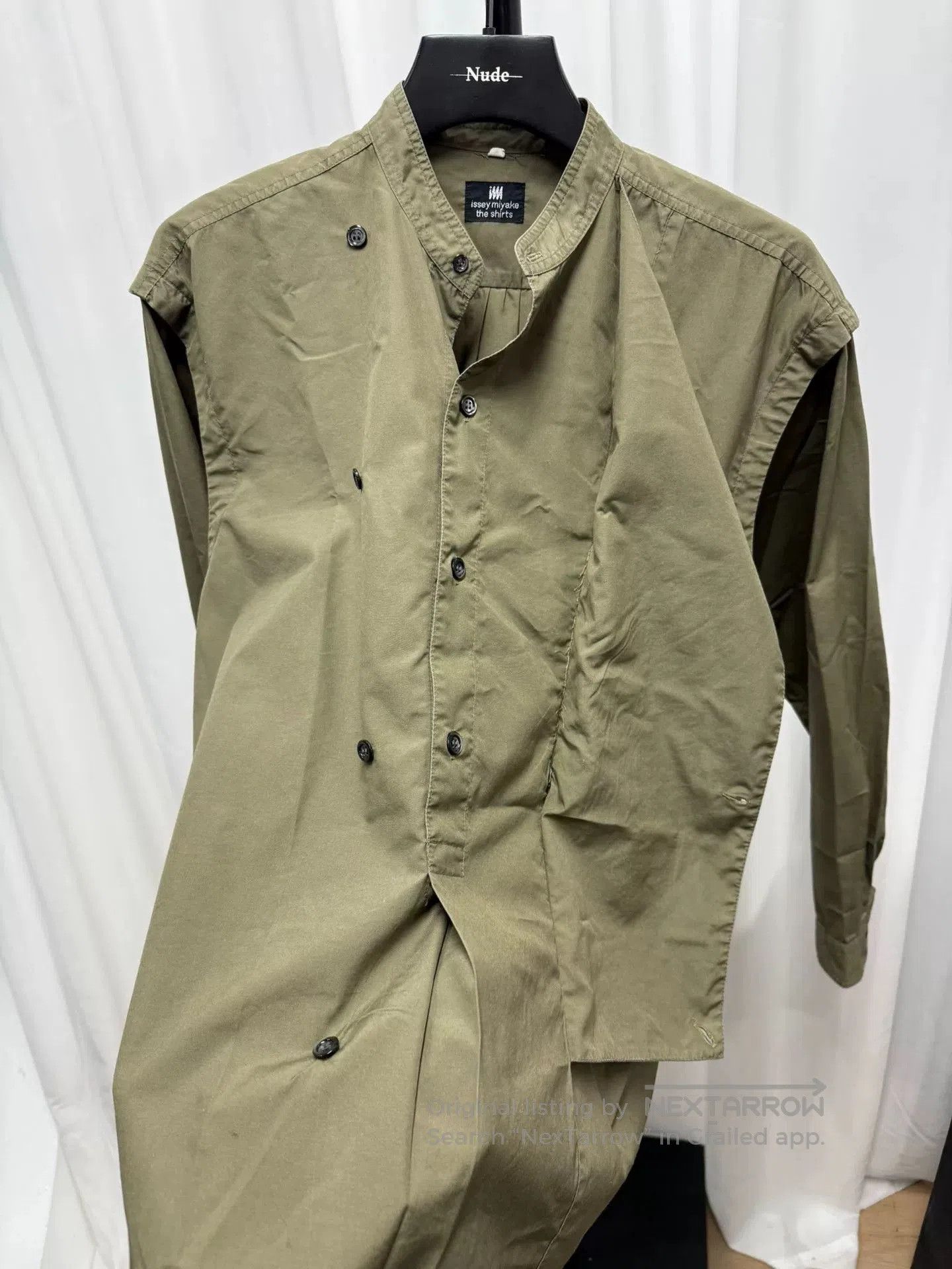 Issey Miyake Issey Miyake Men’s Loose Shirt. Size US M / EU 48-50 / 2 - 6 Thumbnail