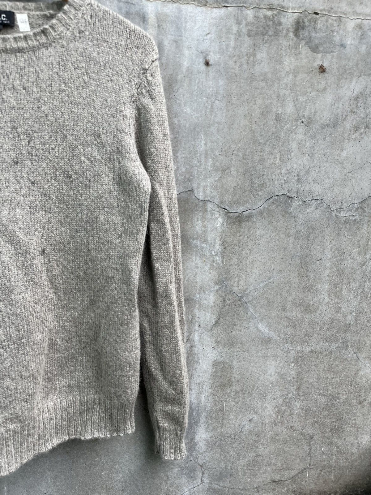 A.P.C. Wool Sweater Size US L / EU 52-54 / 3 - 3 Thumbnail