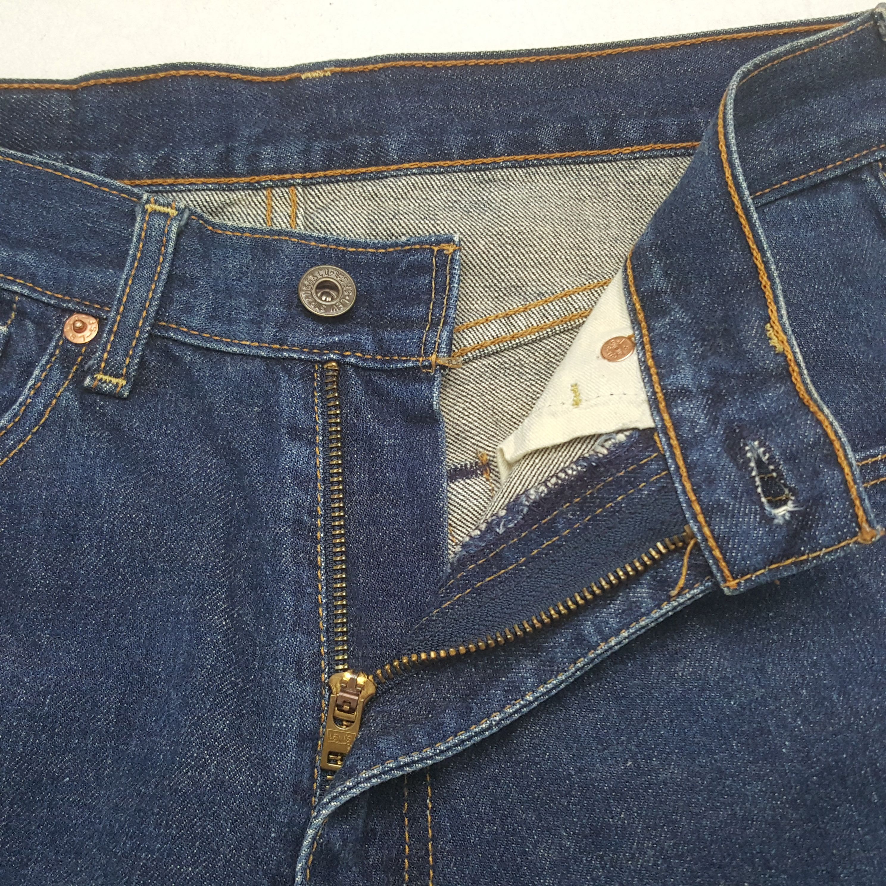 Levi's Vintage Levis Selvedge Denim Jeans Size US 27 - 13 Thumbnail